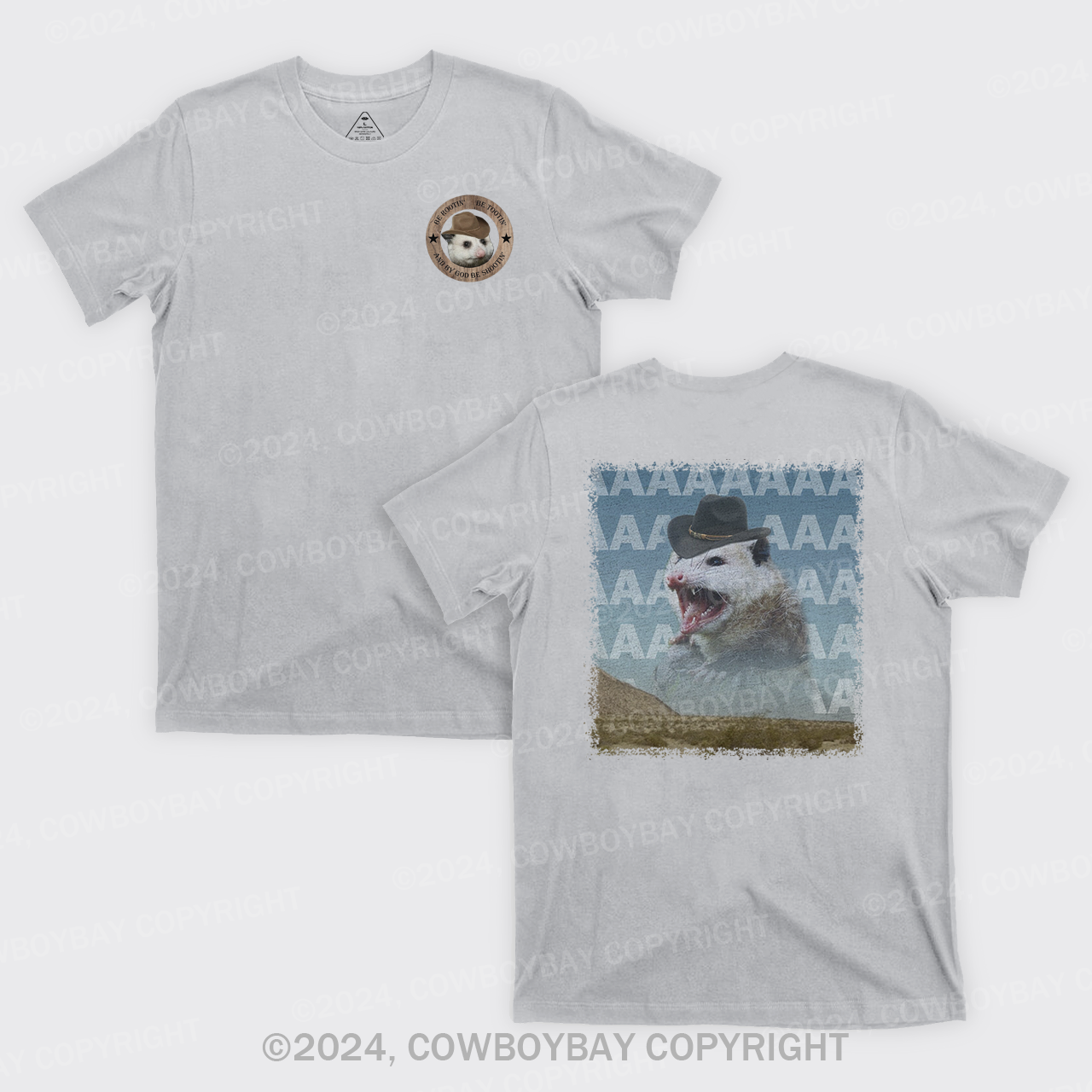 Be Rootin Be Tootin Be Shootin Possum T-Shirts