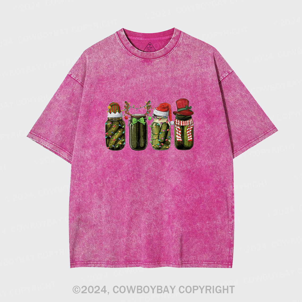 Christmas Pickle Garment-dye Tees