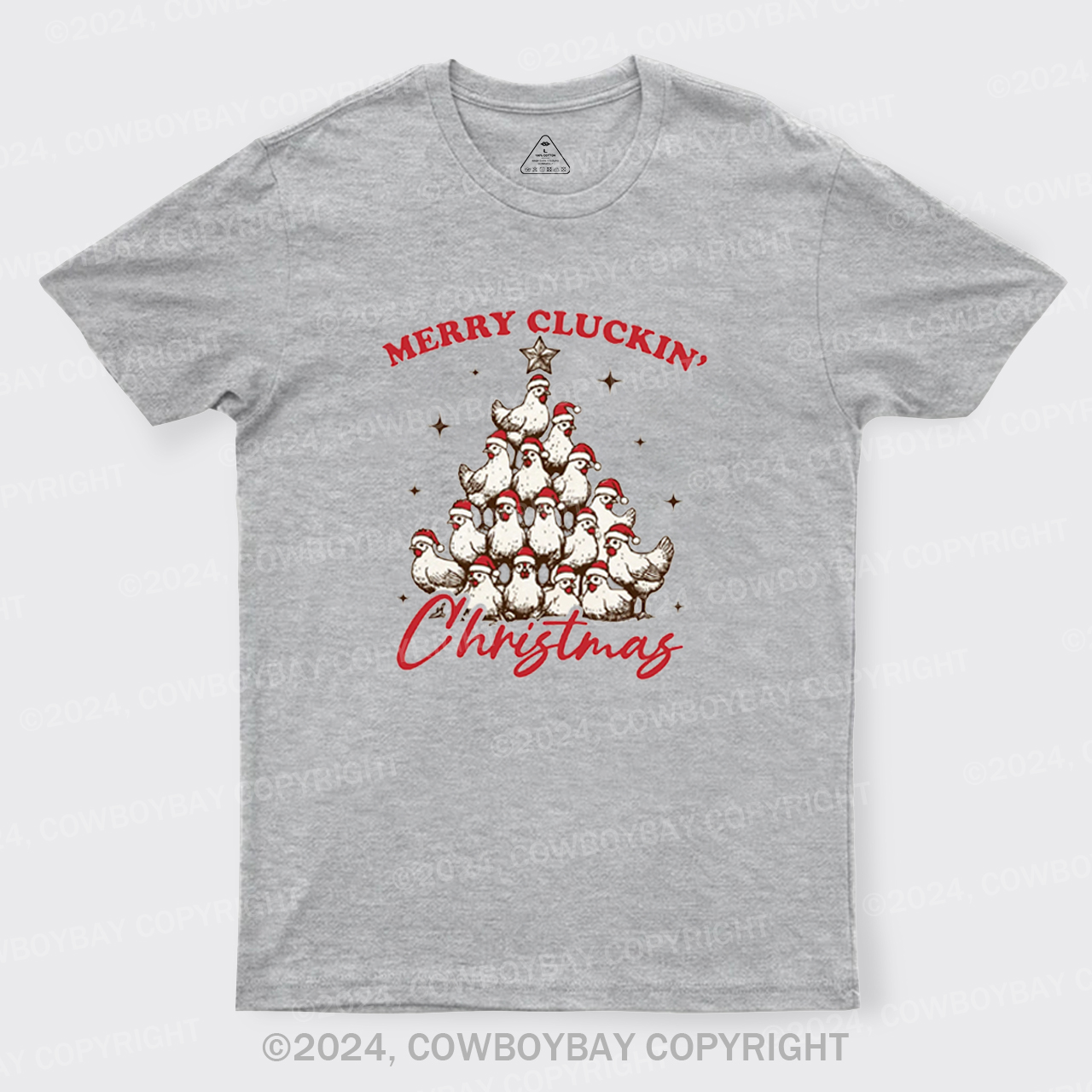 Merry Christmas Chickens T-Shirts