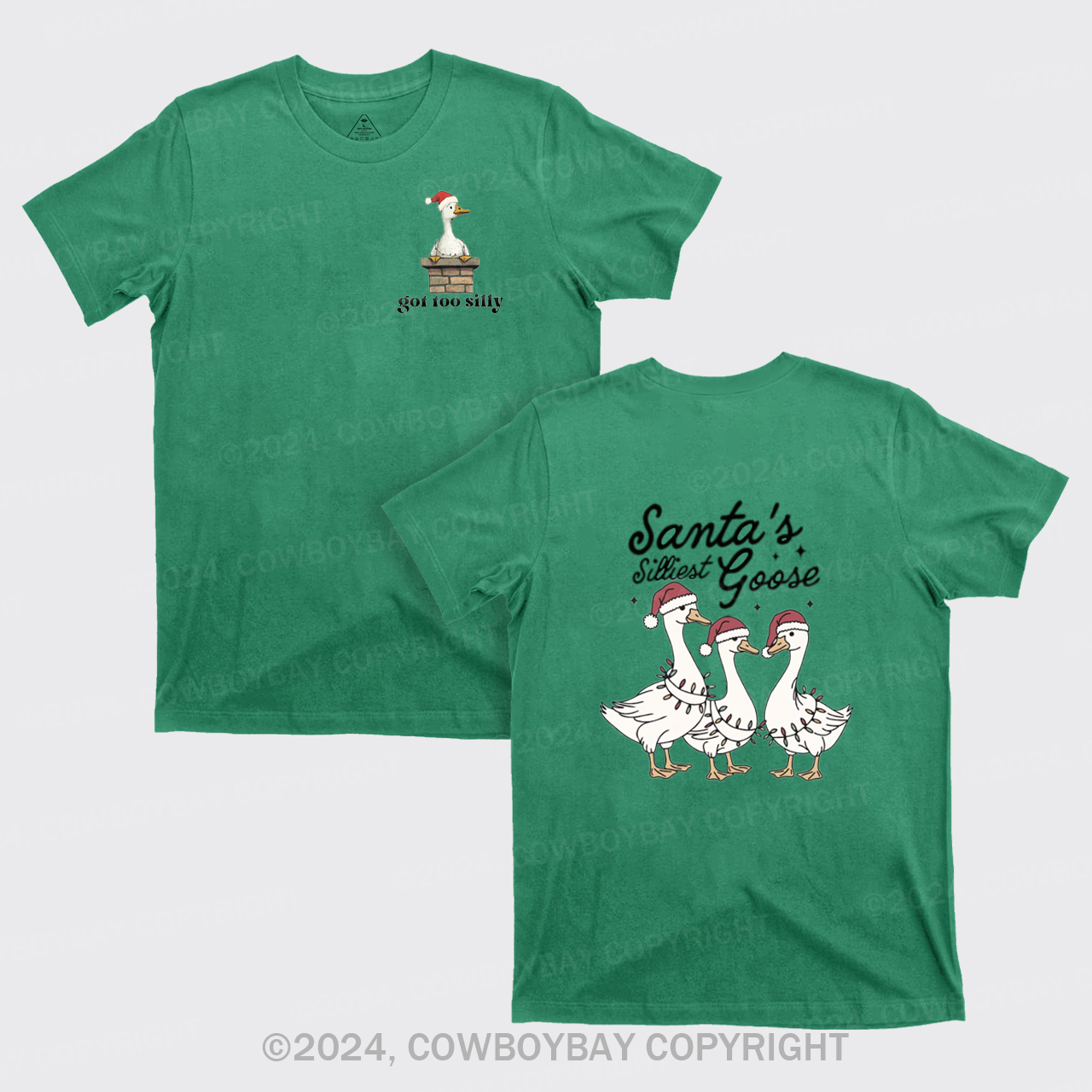 Santa's Silliest Goose T-Shirts