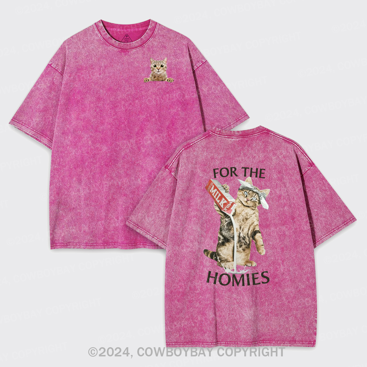For The Homies Garment-dye Tees