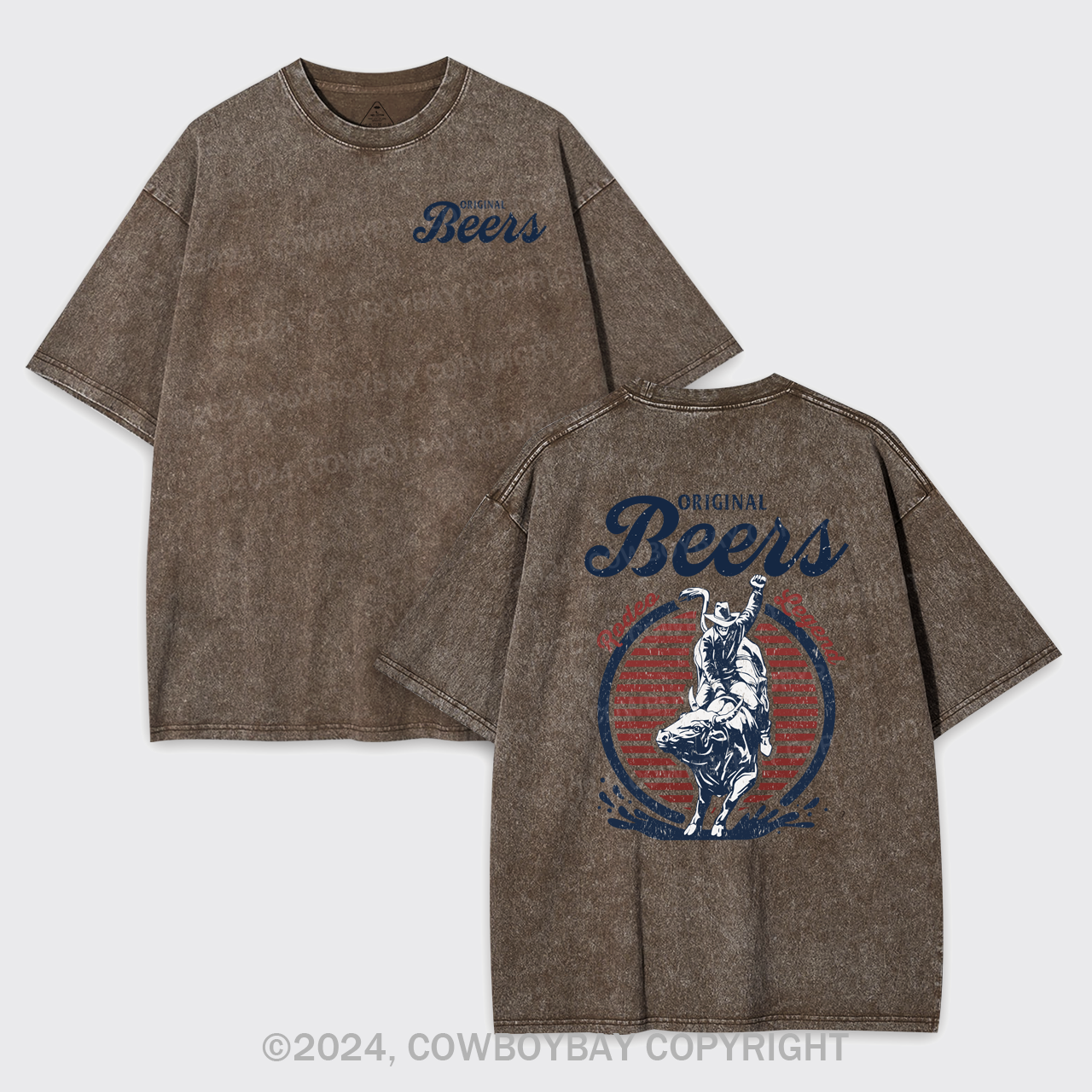 Original Beers Rodeo Legend Garment-dye Tees