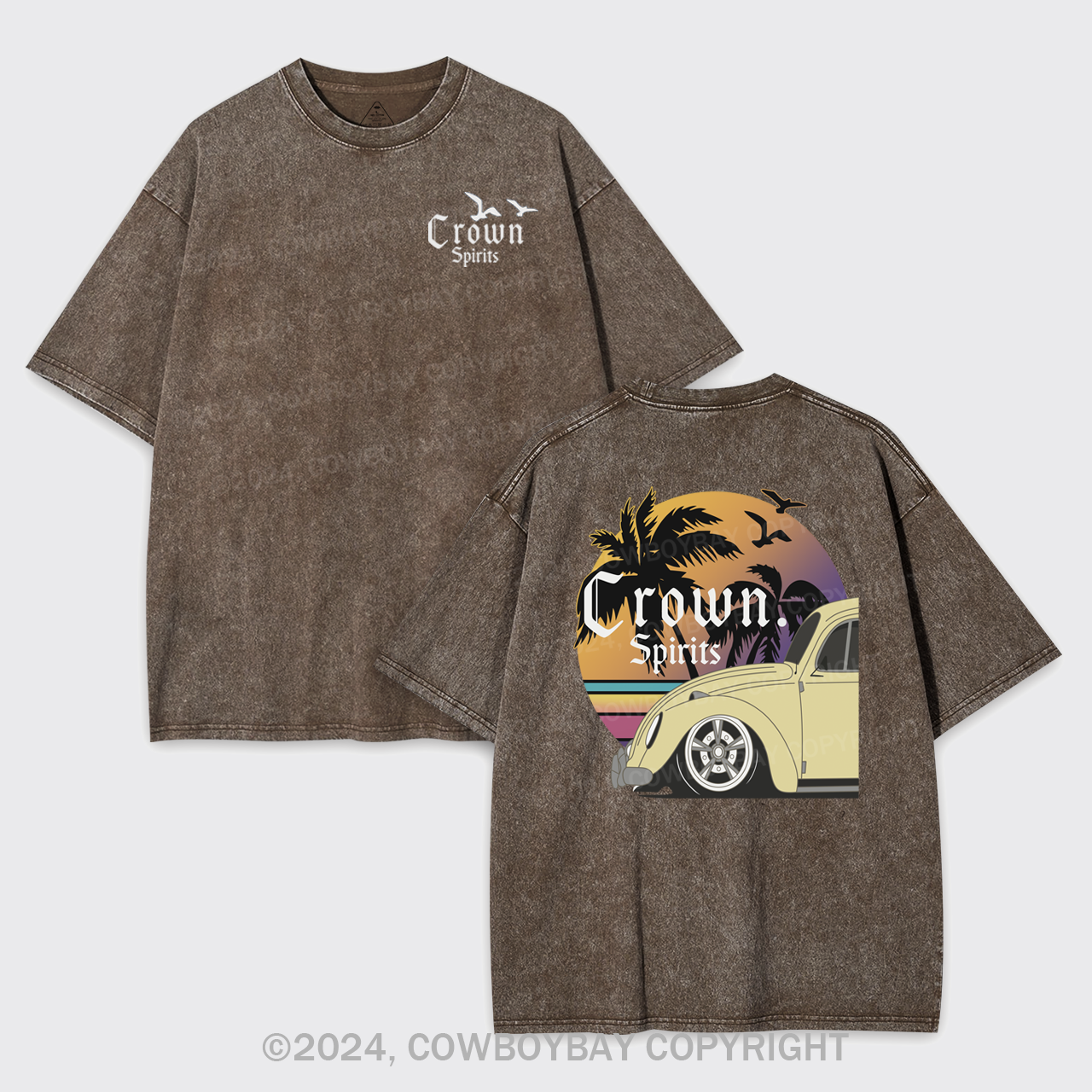 Beers With Hot Summer Garment-dye Tees