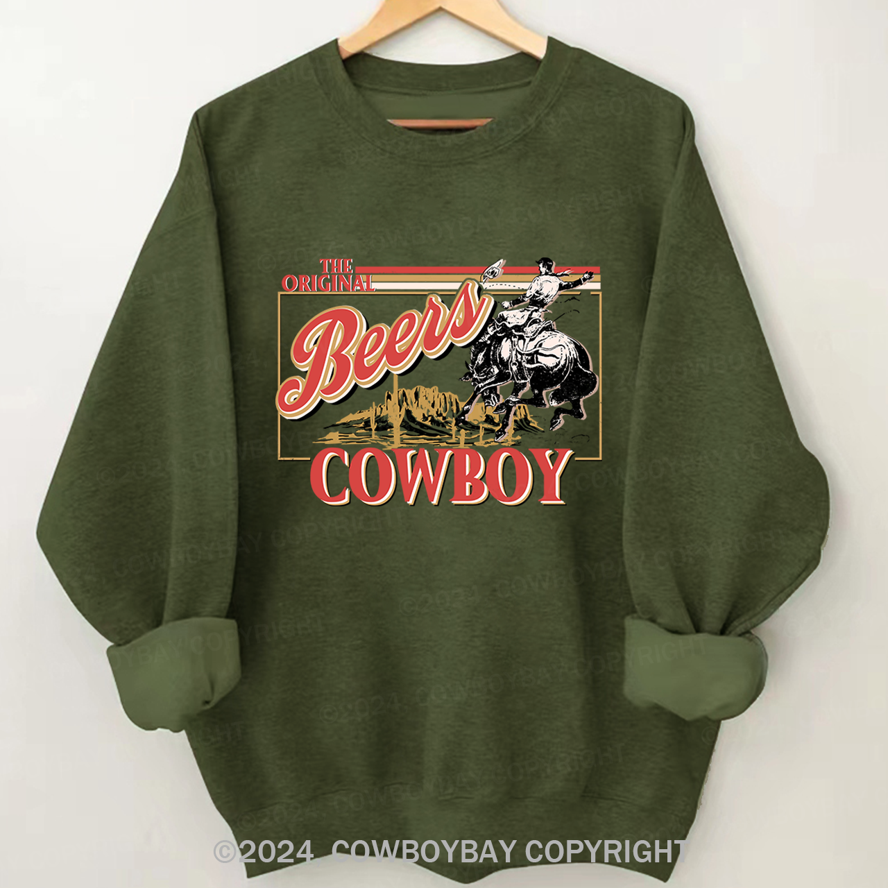 Beers,The Rodeo Of Cowboy Sweatshirt