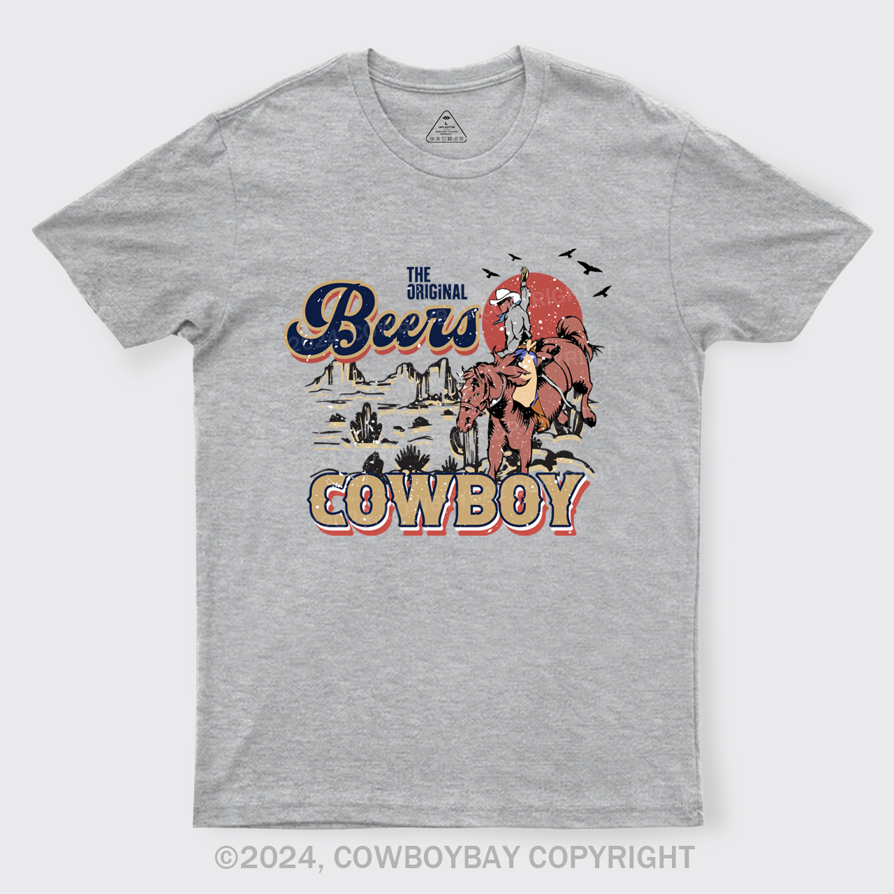 Beers Cowboy On The Wilderness T-Shirts