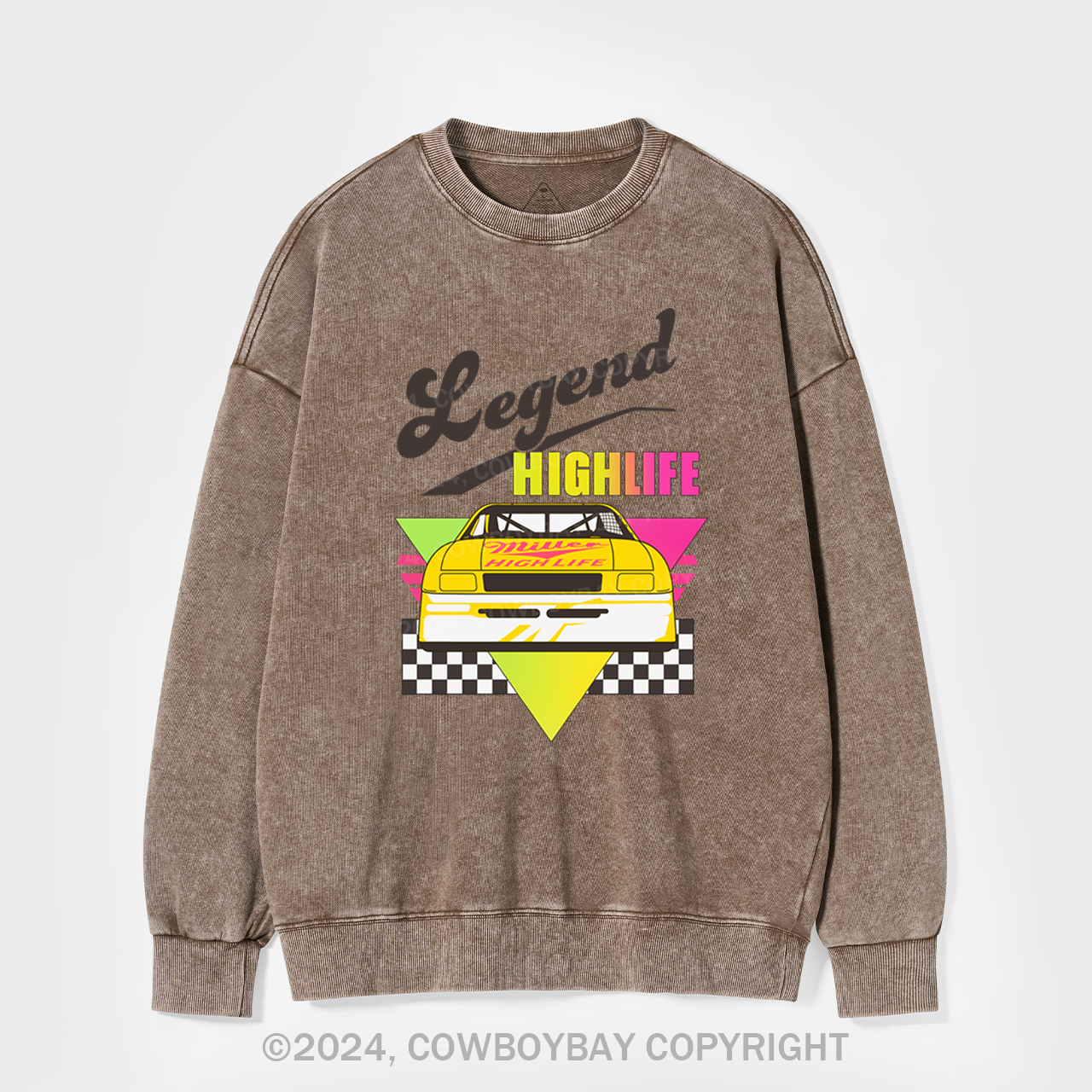 The Colorful Beers Life Washed Sweatshirts