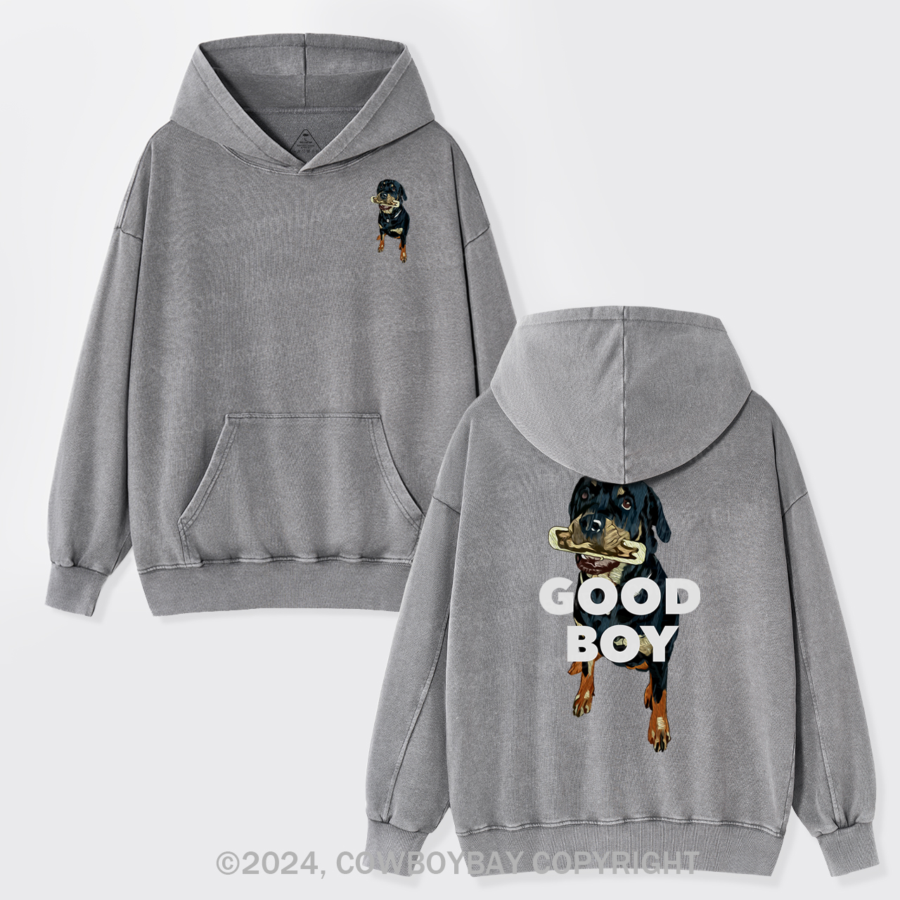 Good Boy Garment-Dye Hoodies