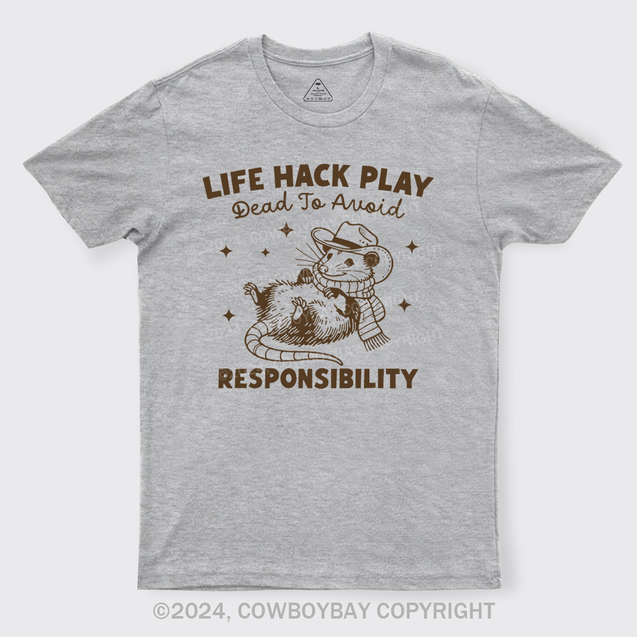 Life Hack Play Dead To Avoid Responsibility T-Shirts