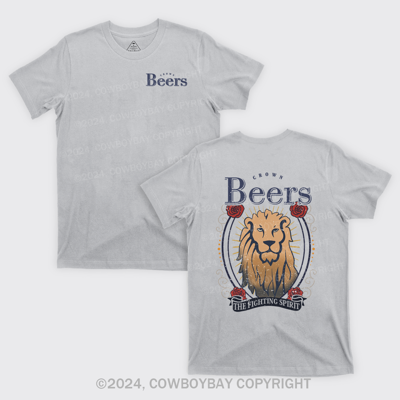 The Fighting Spirit Lion T-Shirts