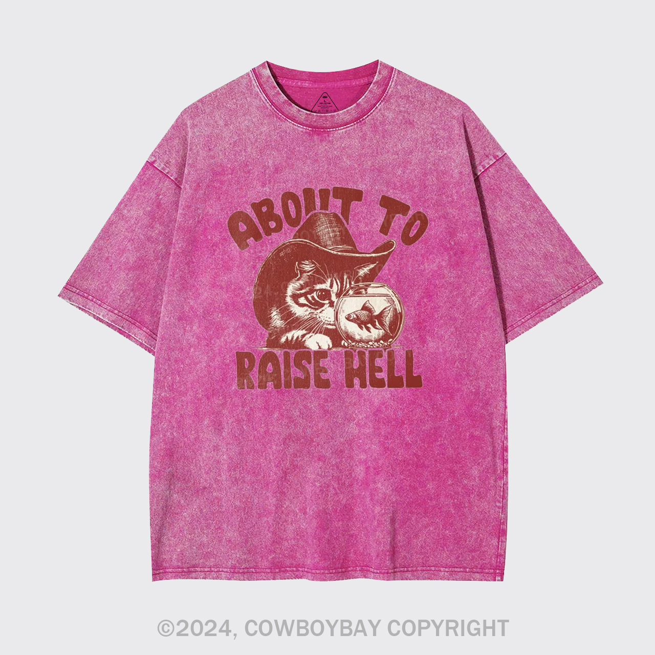 About To Raise Hell Garment-dye Tees
