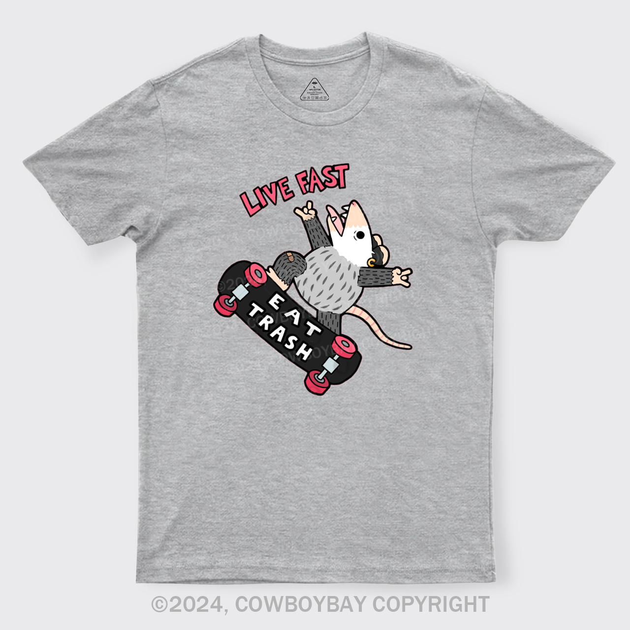 Live Fast Eat Trash T-Shirts