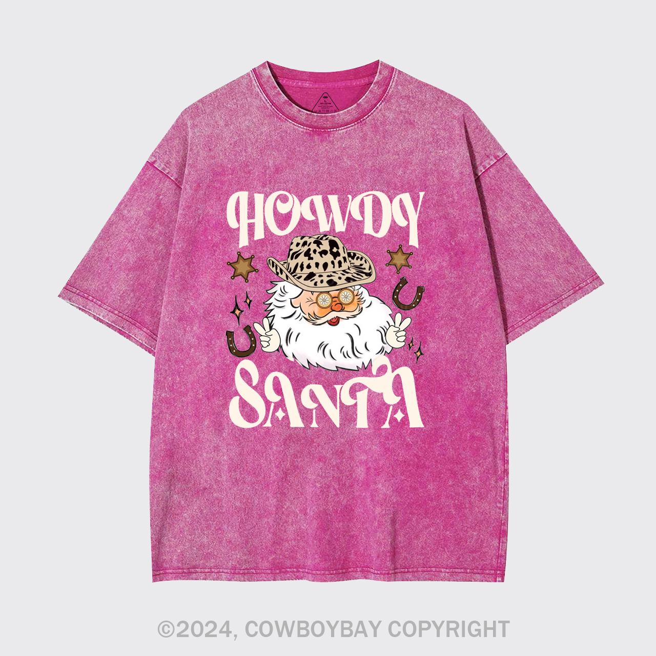 Howdy Santa Garment-dye Tees