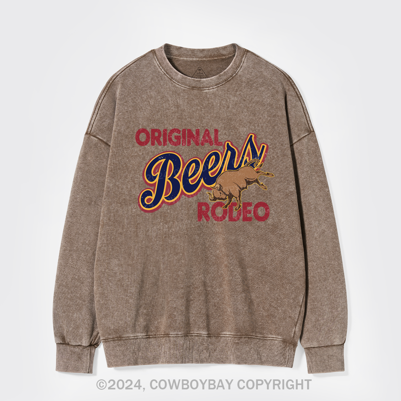 Rodeo And Beers Washed Sweatshirts
