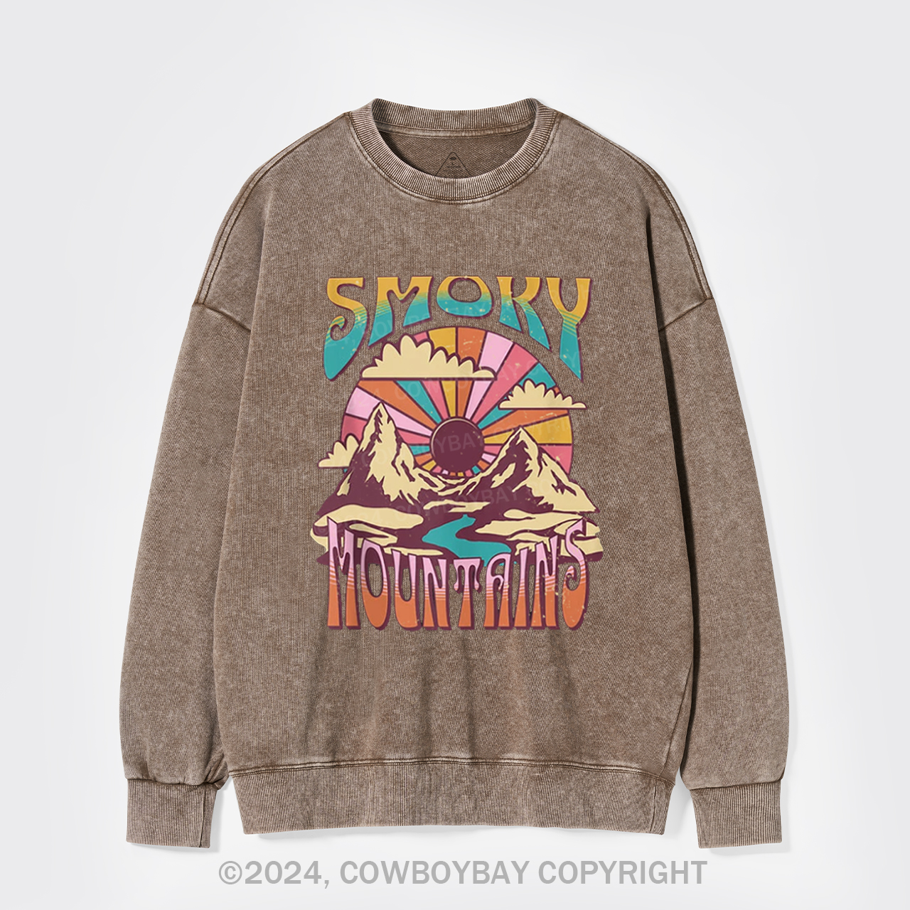 Great Smoky Mountains Washed Sweatshirts