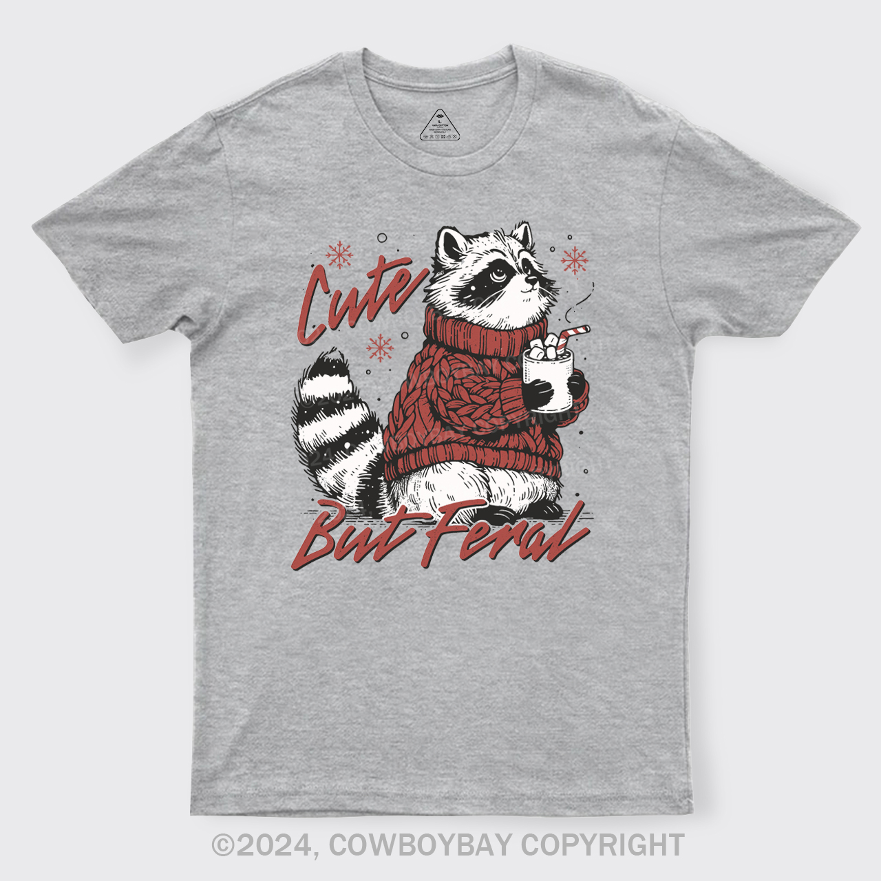 Funny Christmas Raccoon T-Shirts