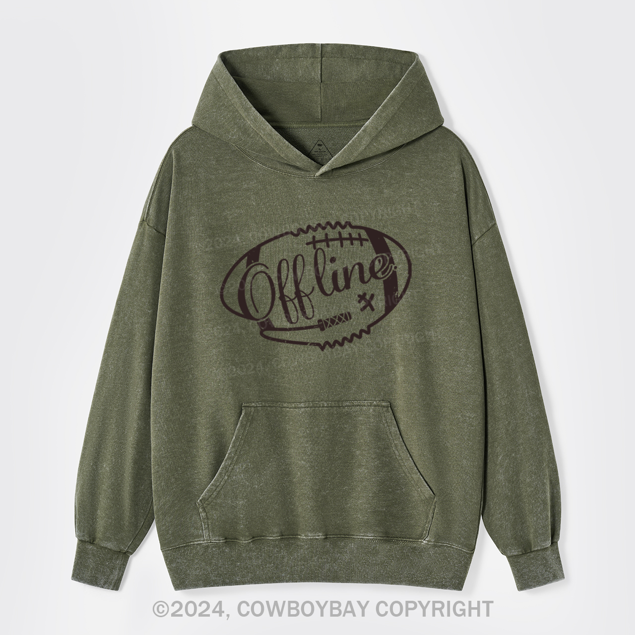 Offline Garment-Dye Hoodies