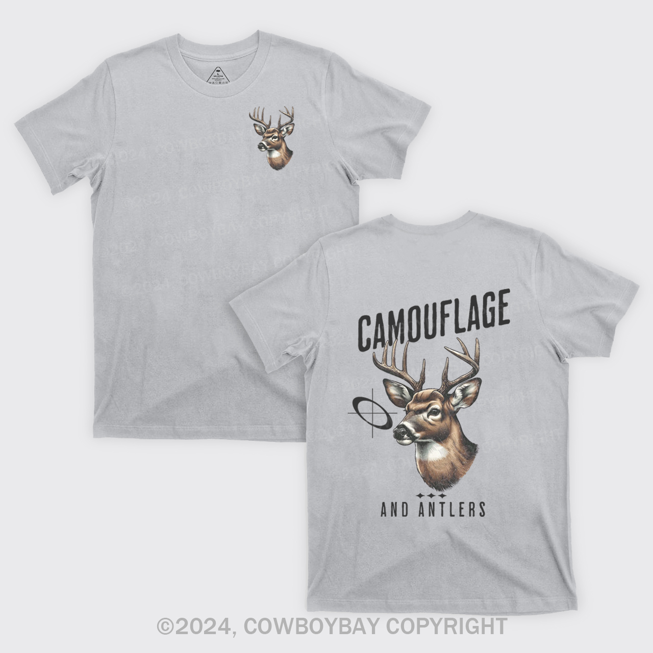 Camouflage Deer Hunting T-Shirts