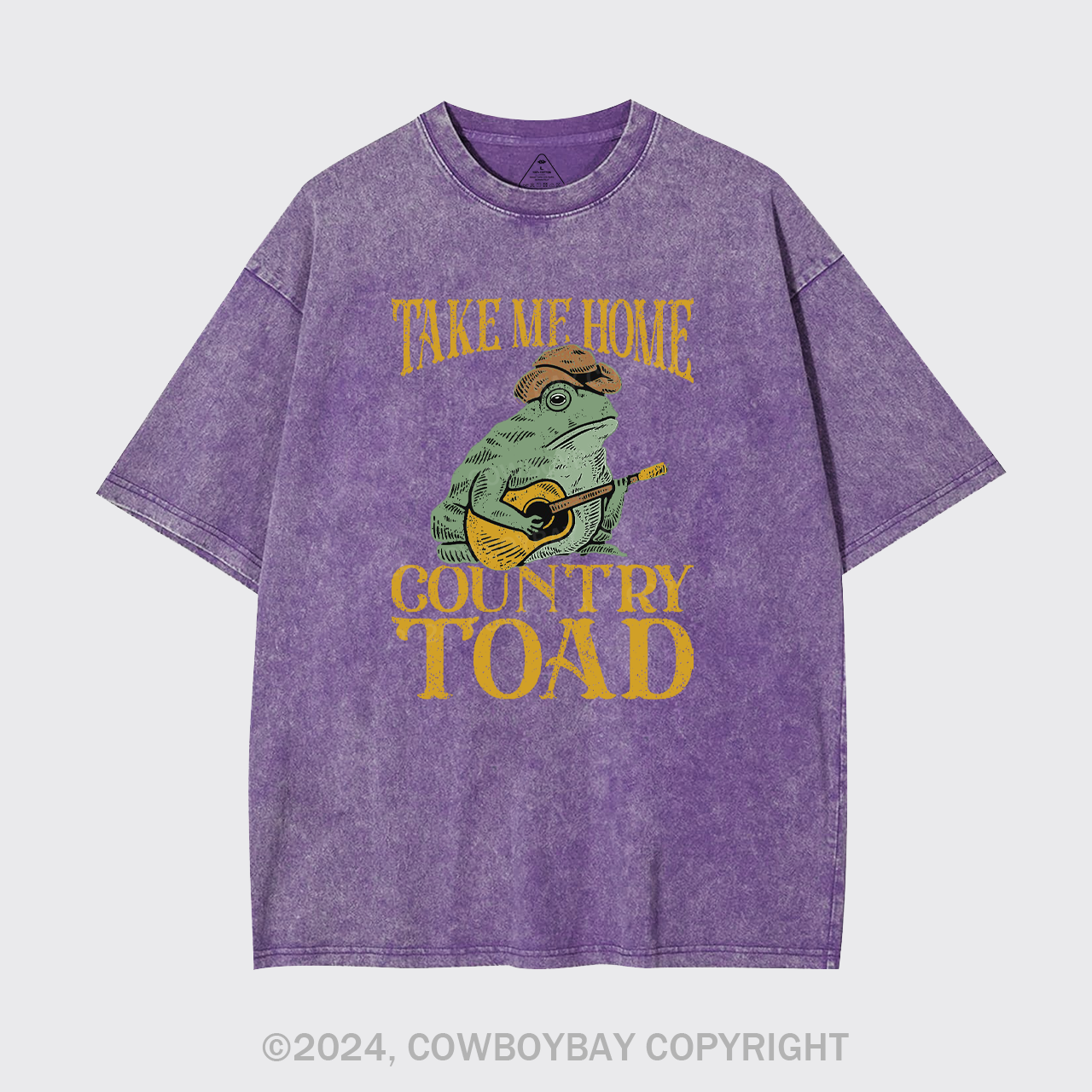 Take Me Home Country Toad Garment-dye Tees