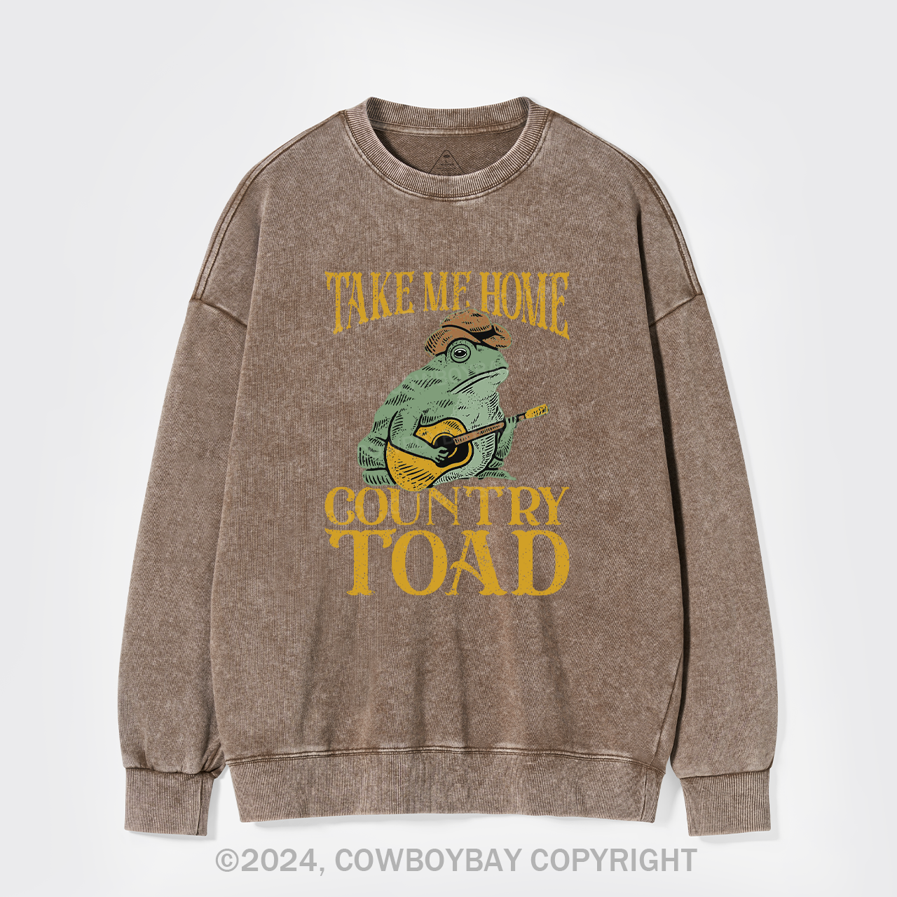 Take Me Home Country Toad Washed Sweatshirts