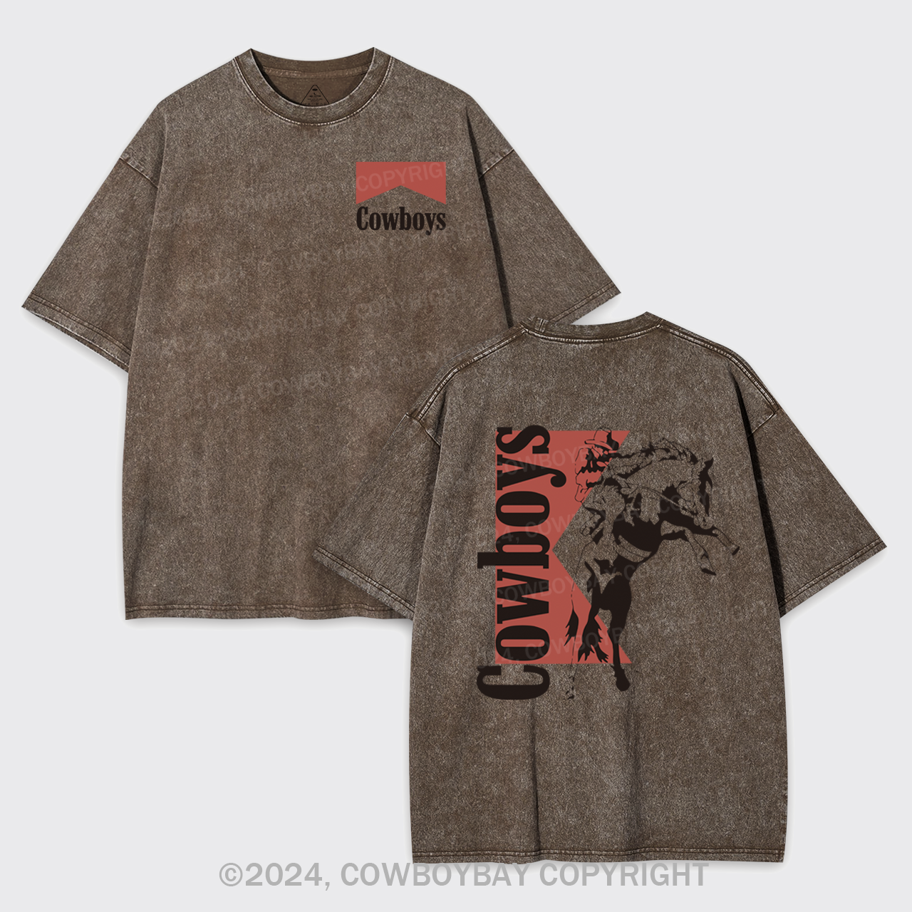Marlboro poke tee cowboy s/s tee fade xl - メルカリ