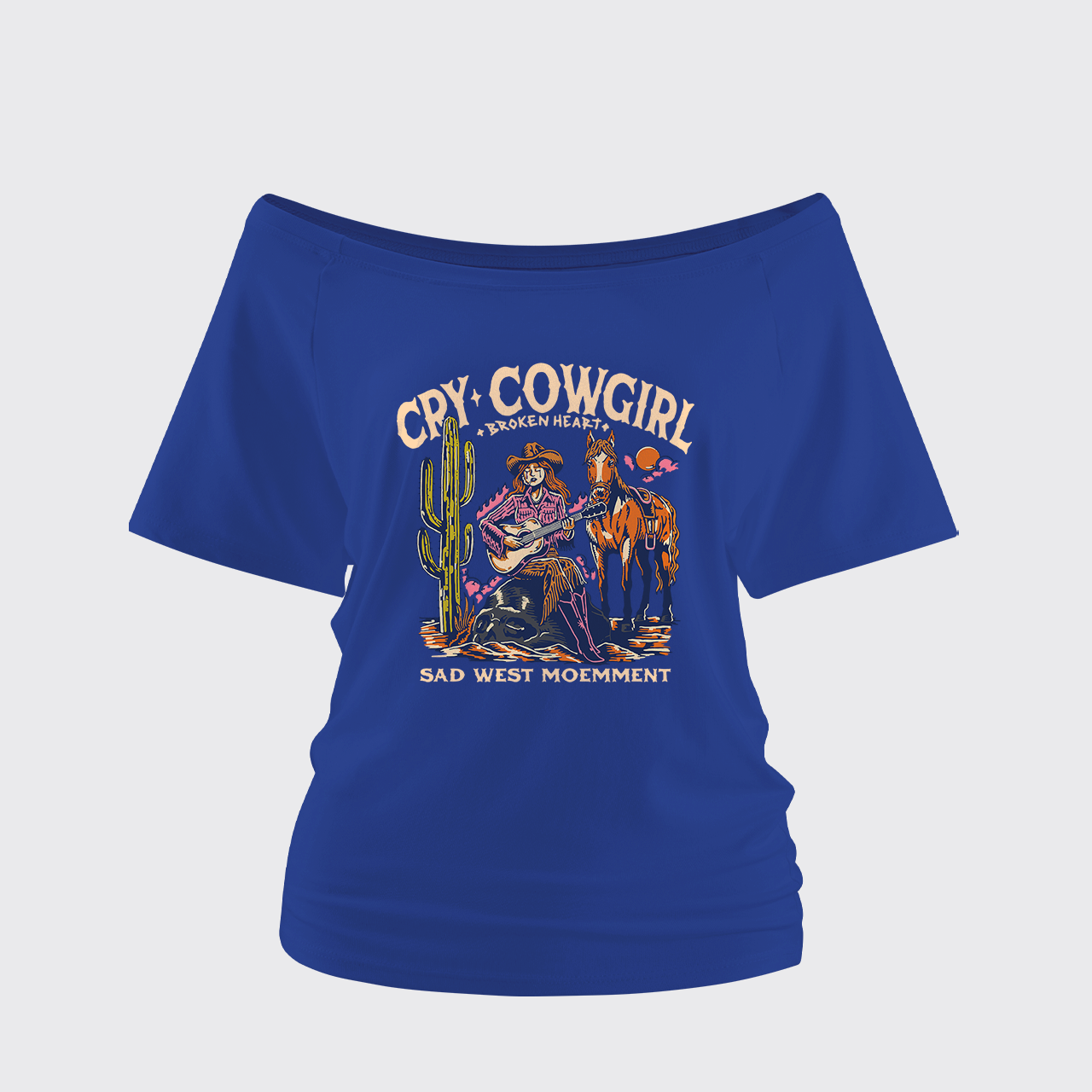 Sad West Off Shoulder Top