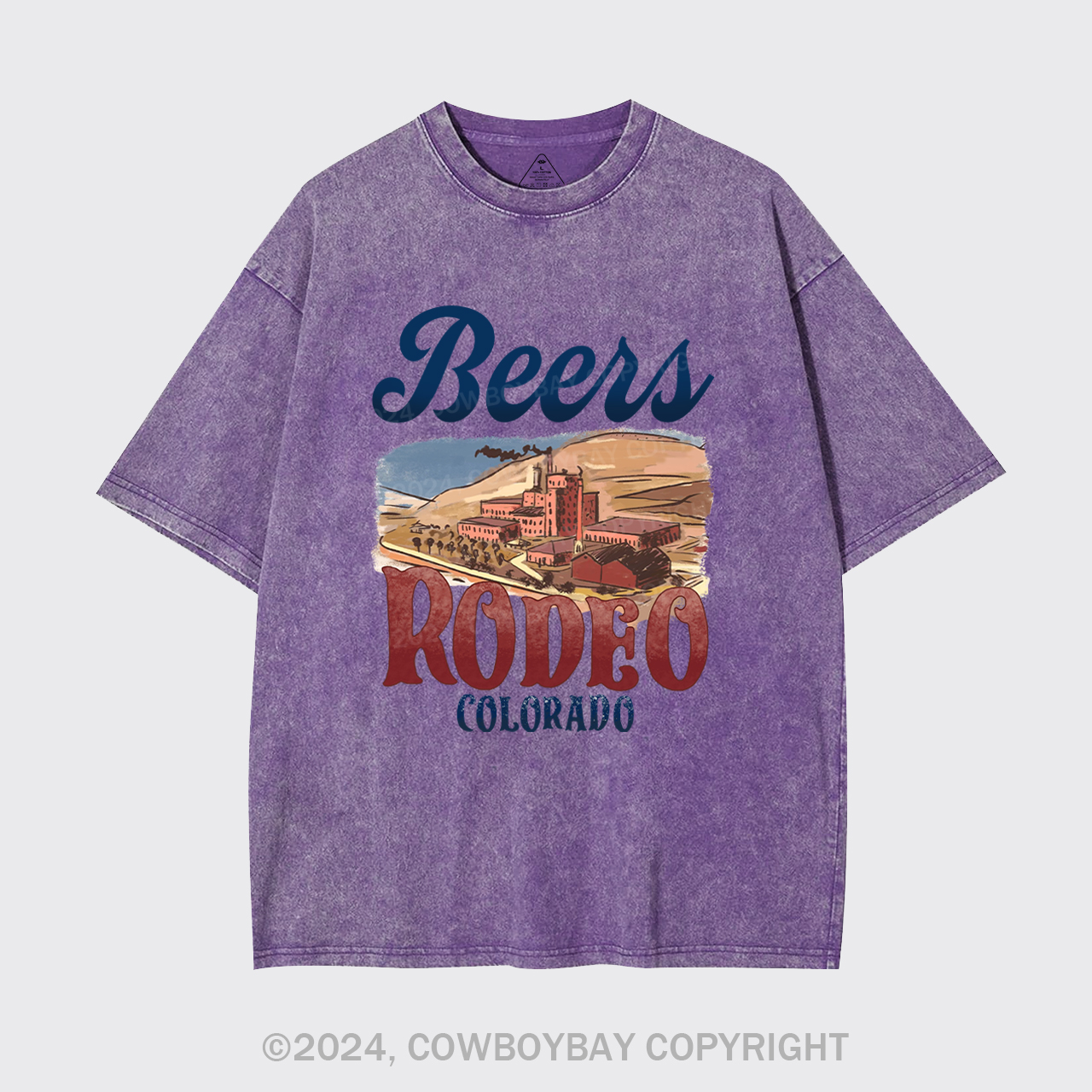Beers Rodeo Colorado Garment-dye Tees