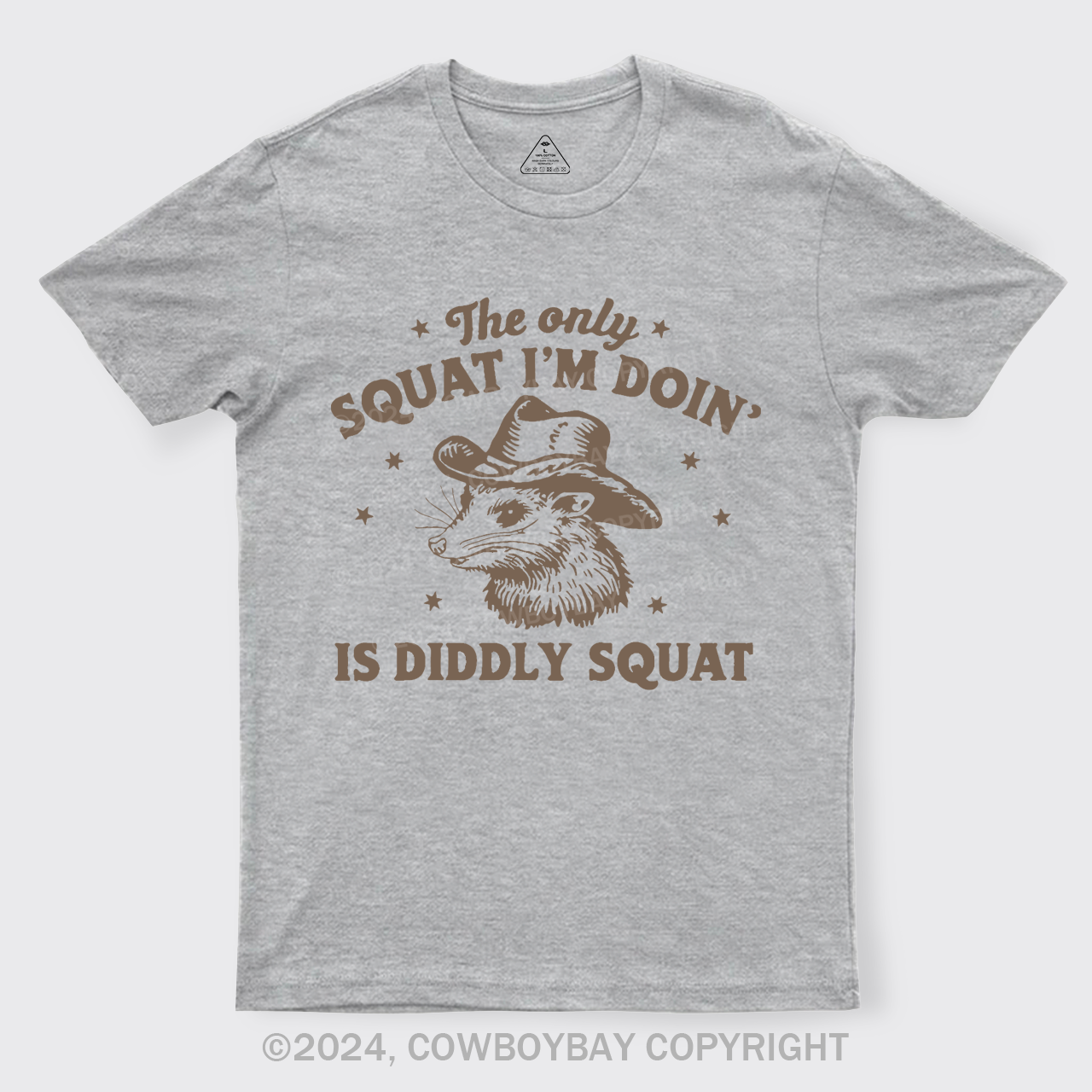 The Only Squat I'm Doing Is Diddly Squat T-Shirts