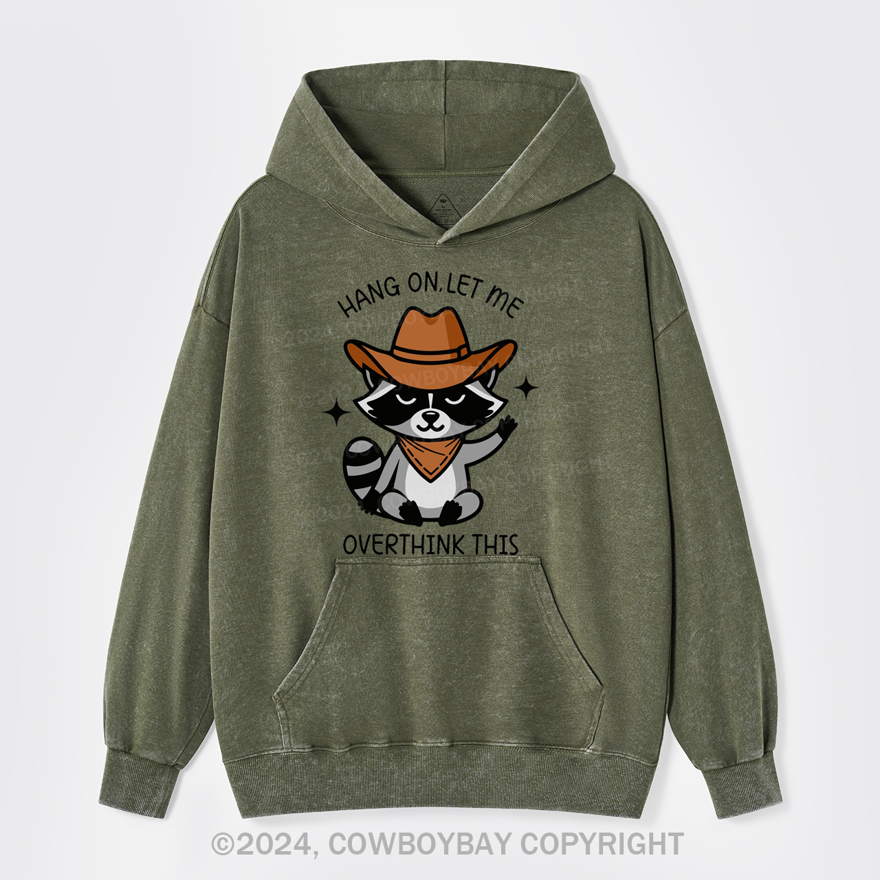 Hang On Let Me Overthink This Garment-Dye Hoodies