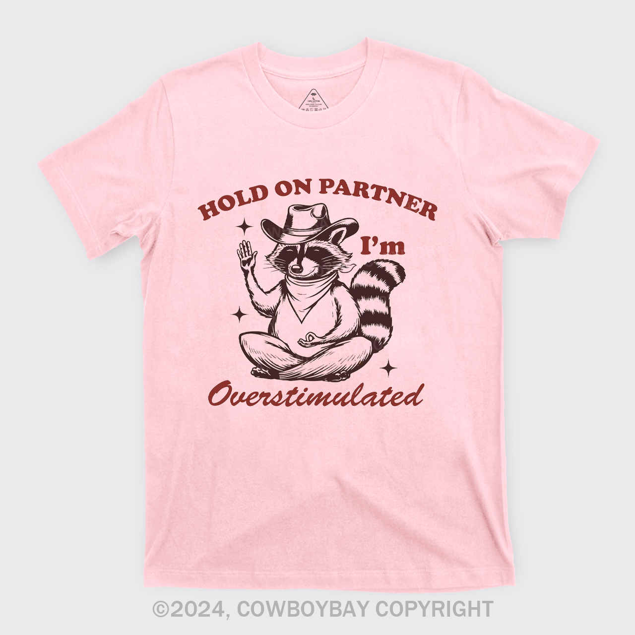 Hold On Partner I'm Overstimulated T-Shirts
