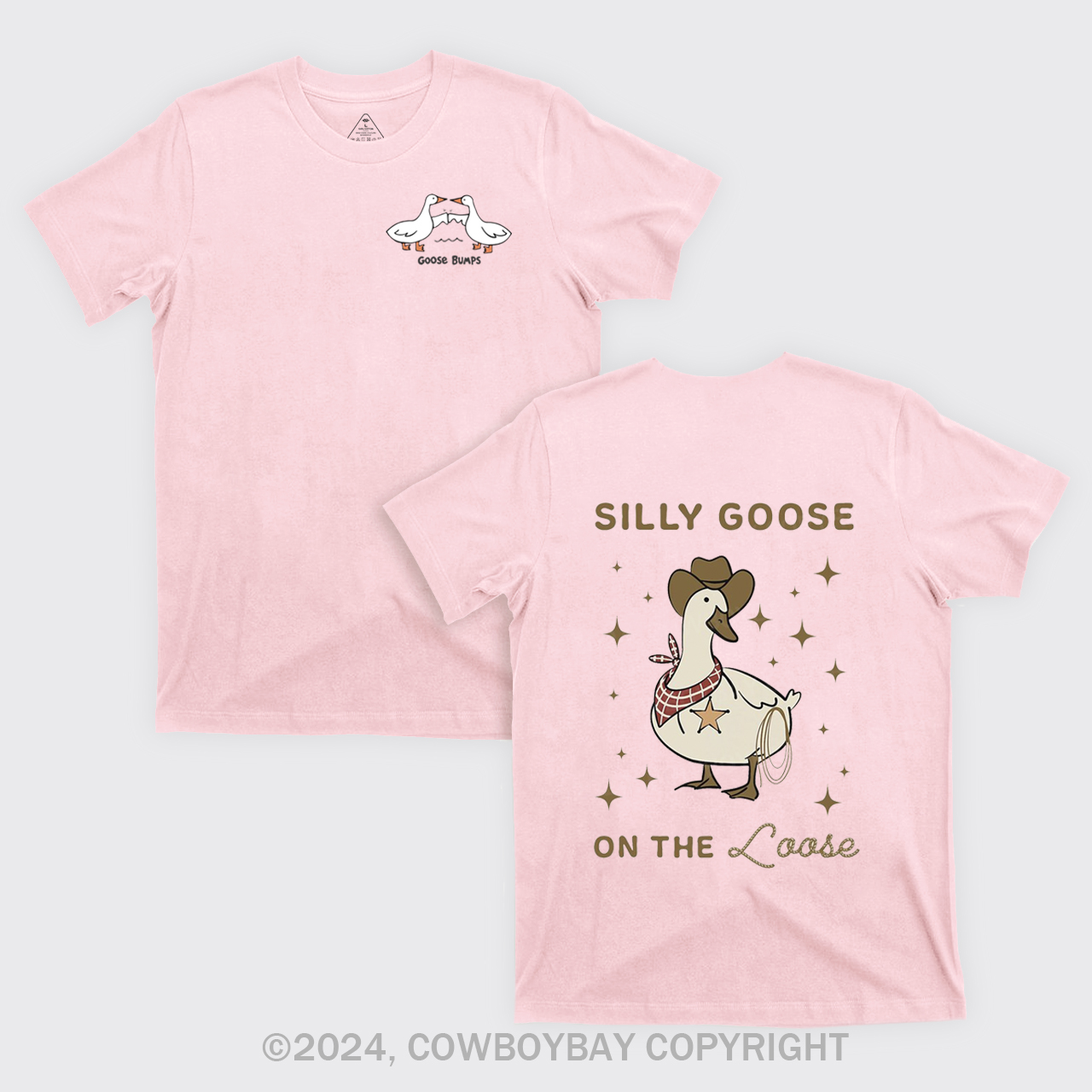 Retro Silly Goose On The Loose T-Shirts