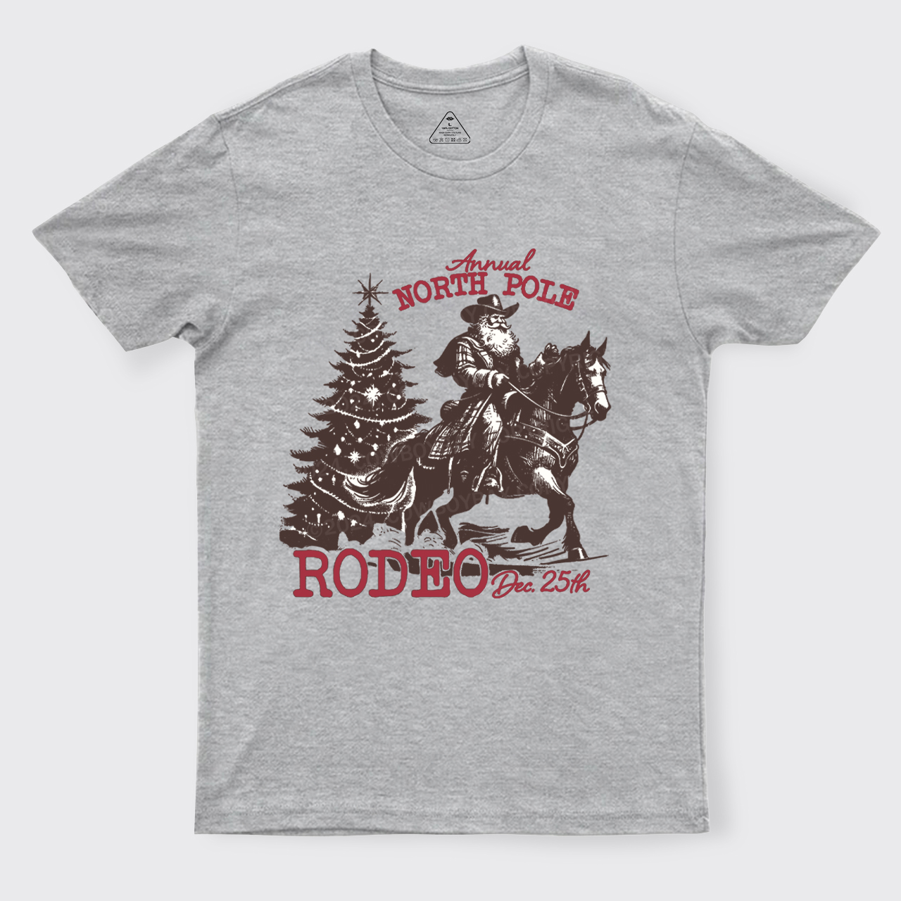 Cowboy Santa Western Christmas T-Shirts