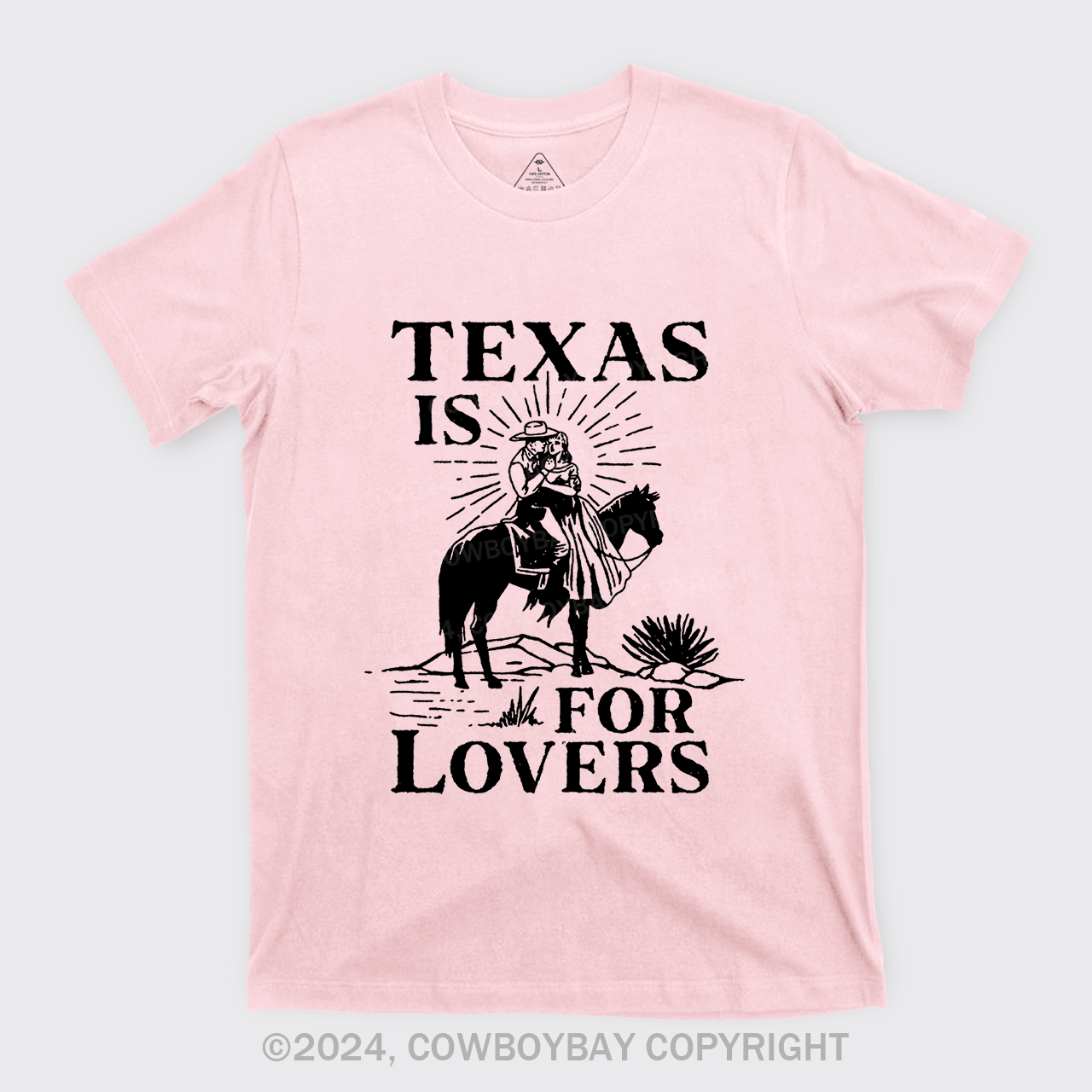 Texas Is For Lovers Giclée Fine Art T-Shirts