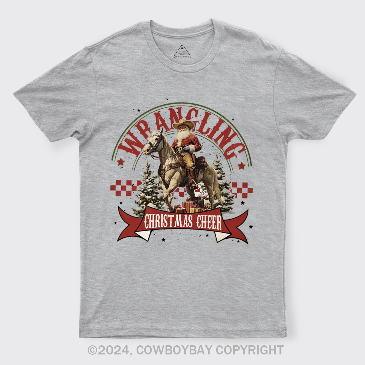 Wrangling Christmas Cheer T-Shirts