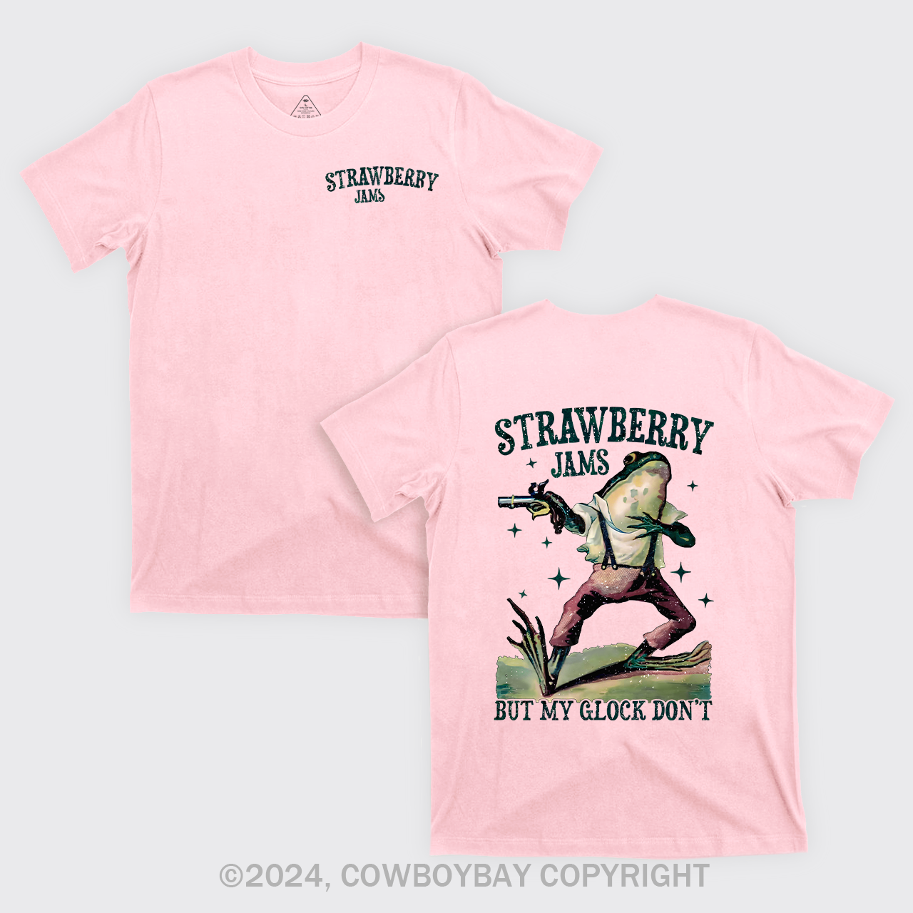 Strawberry Jams But My Glock Don't T-Shirts