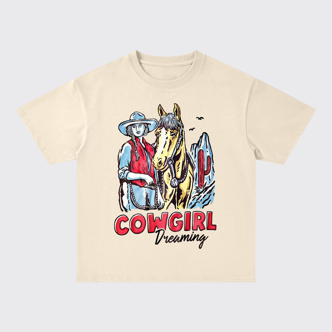 Cowgirl Dreaming Oversize T-Shirts
