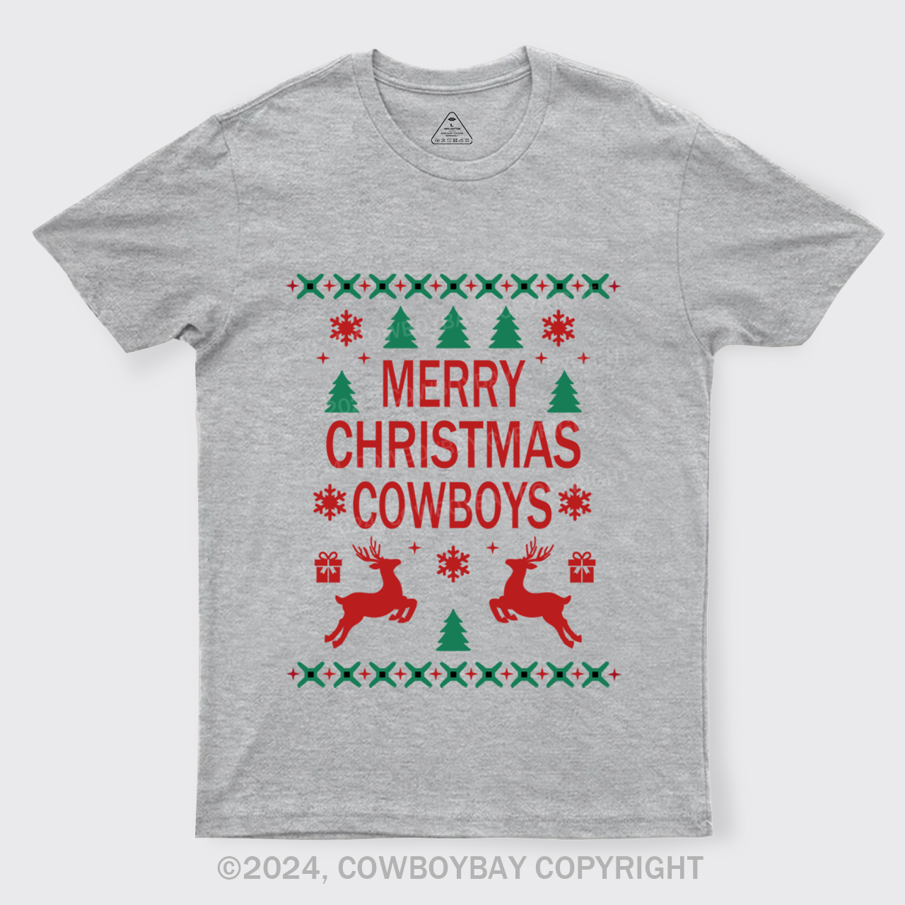 Merry Christmas Cowboys T-Shirts