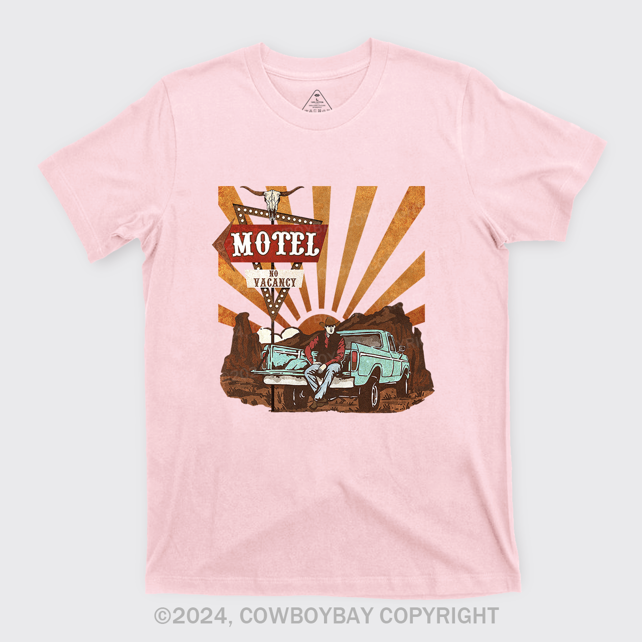 Cowboy Motel Desert Truck T-Shirts