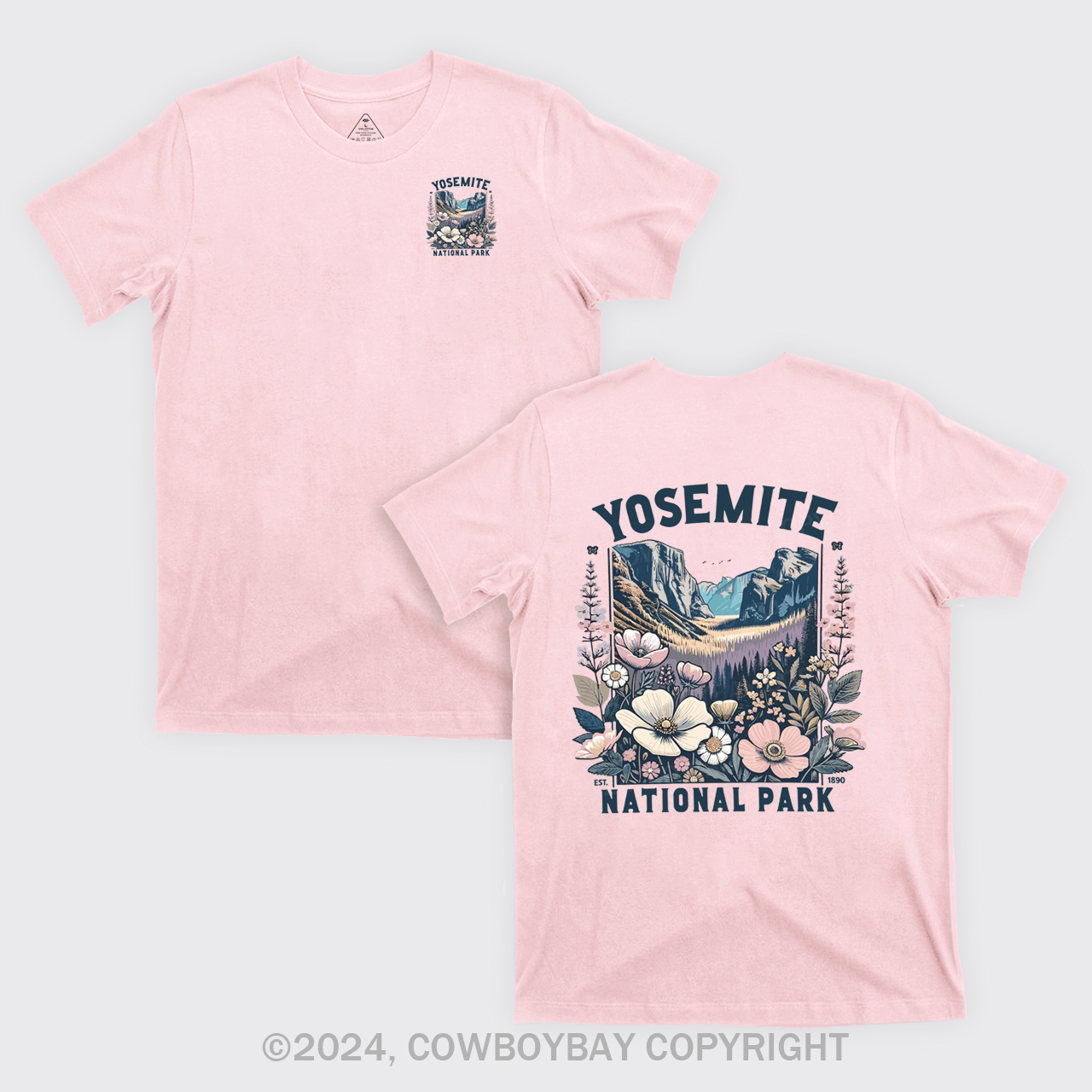 Yosemite National Park Wildflower T-Shirts