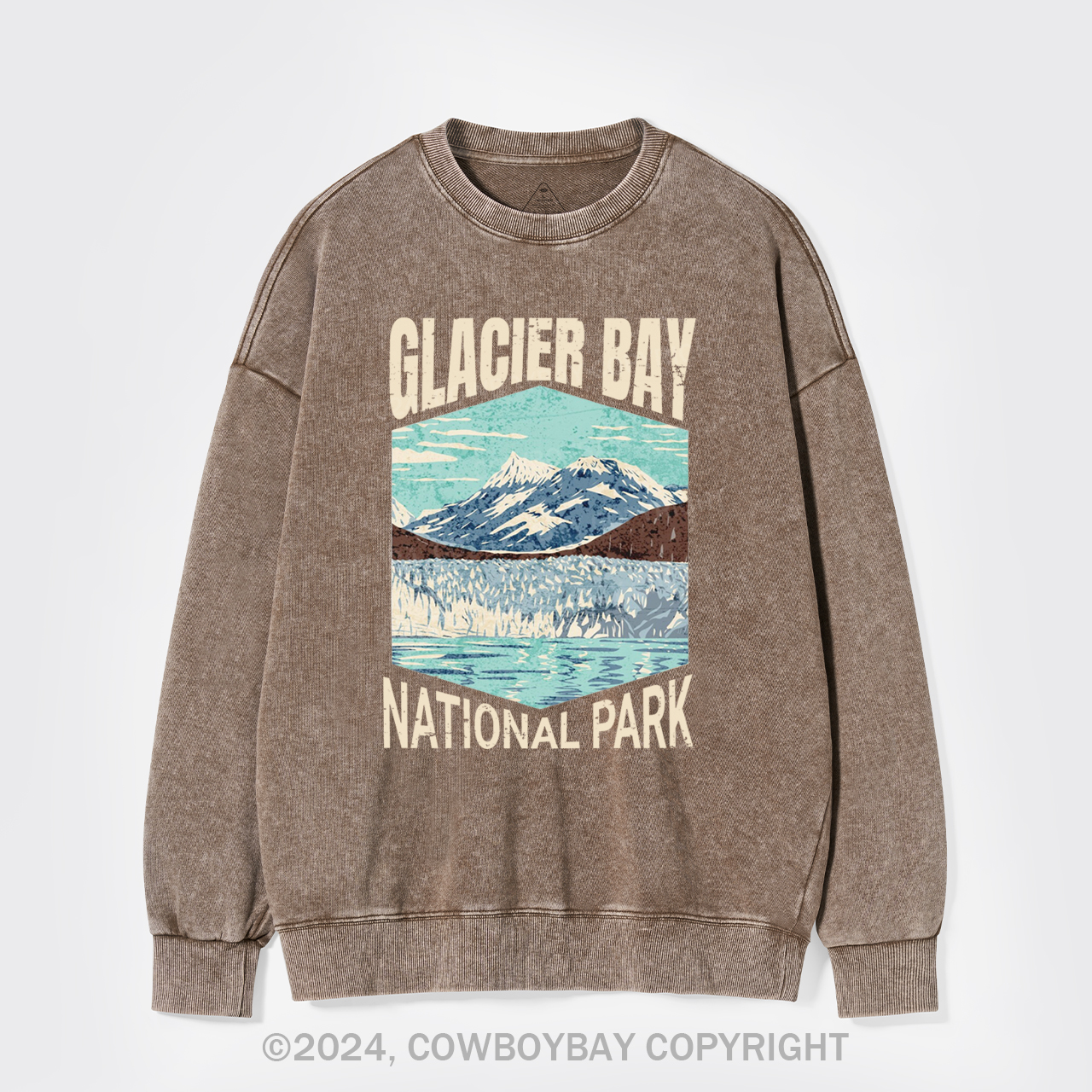 Glacier Bay National Park Washed Sweatshirts