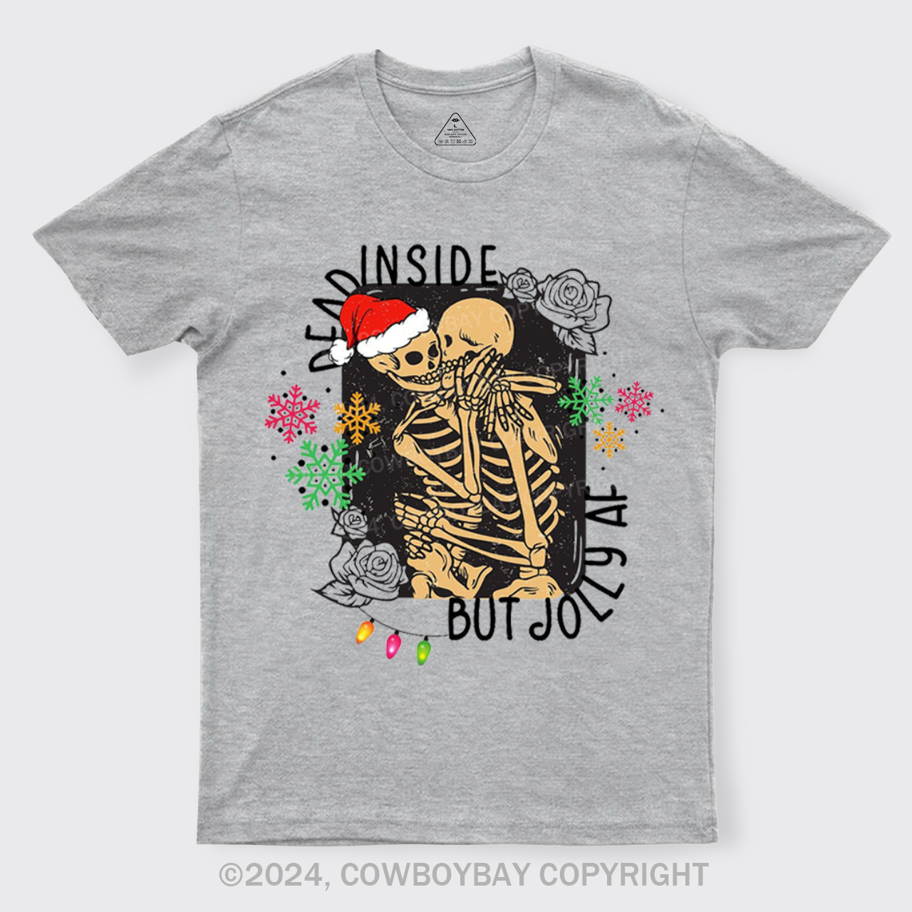 Dead Inside Skeleton T-Shirts