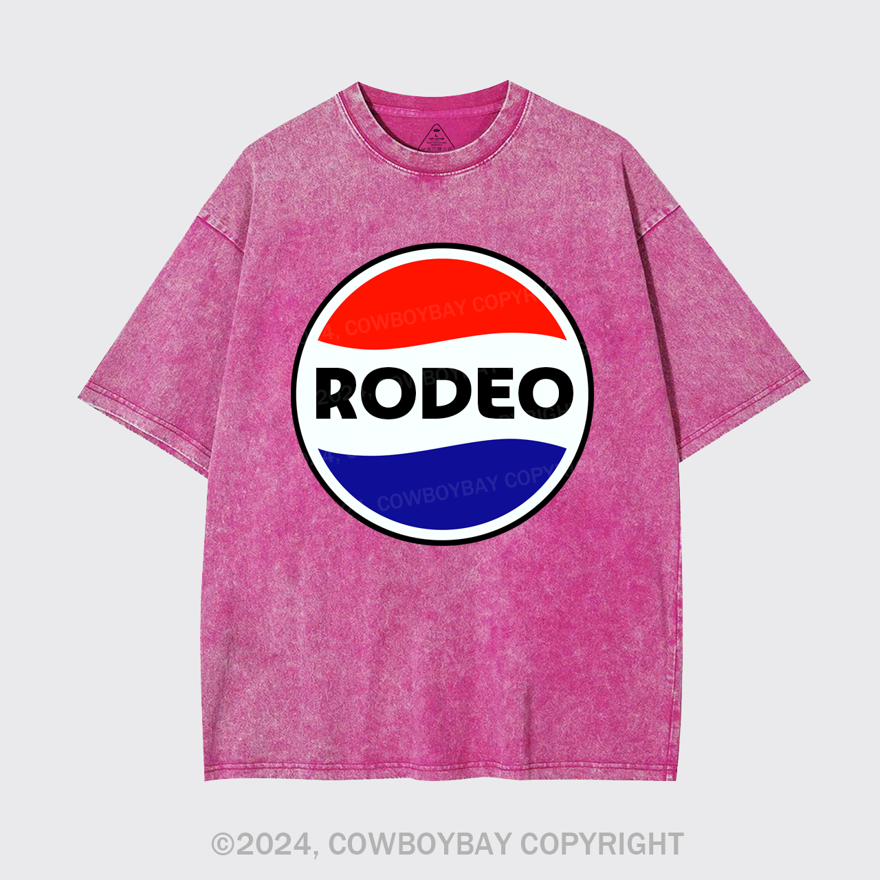 Funny Rodeo Garment-dye Tees