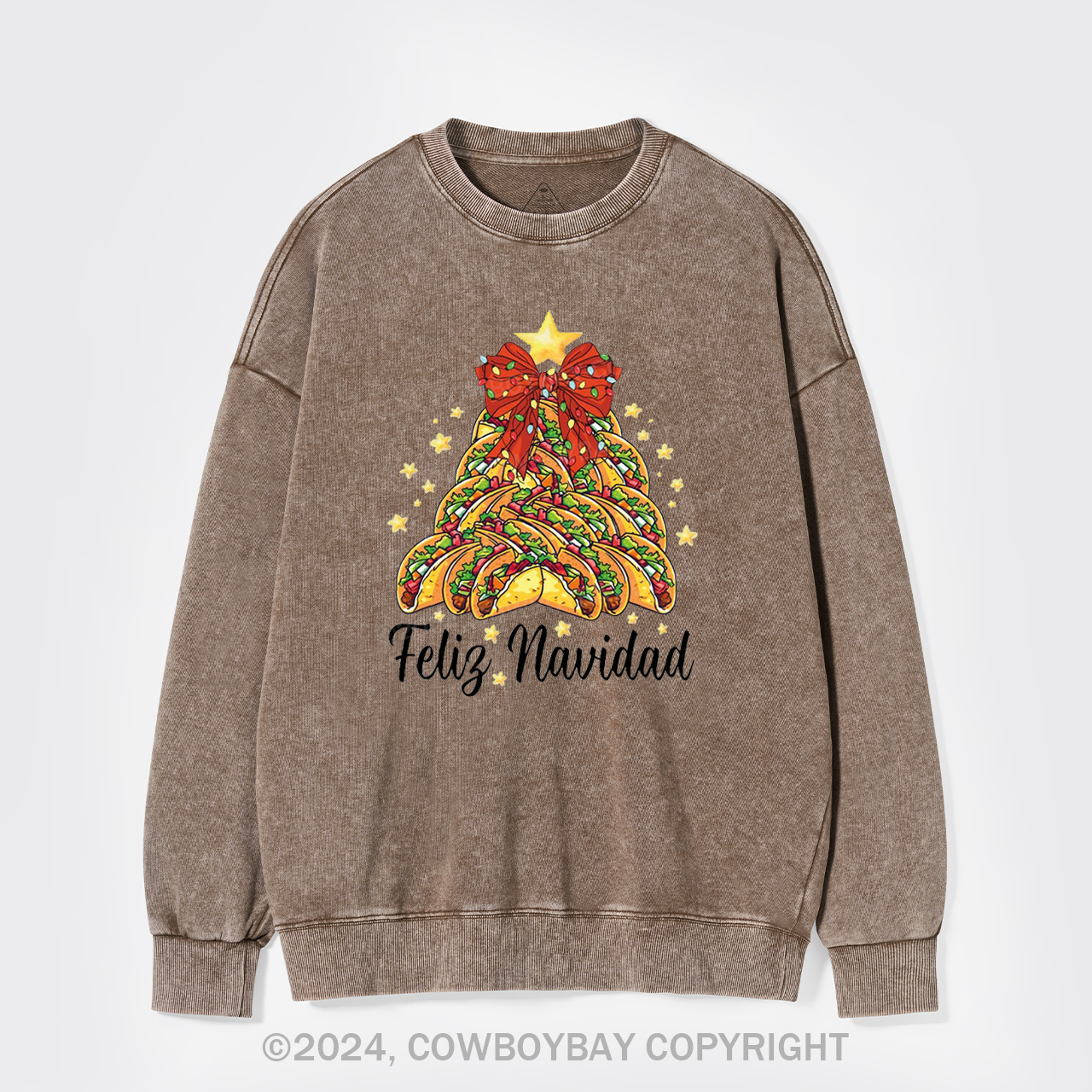 Mexican Food Washed Sweatshirts