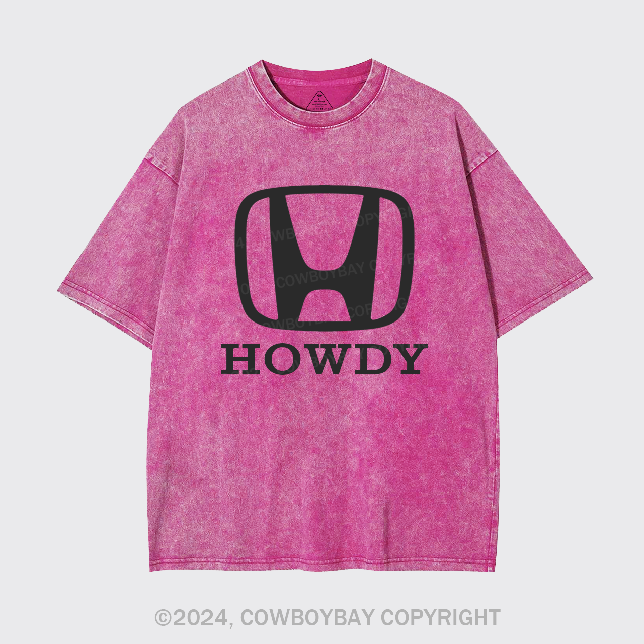 Howdy Logo Garment-dye Tees