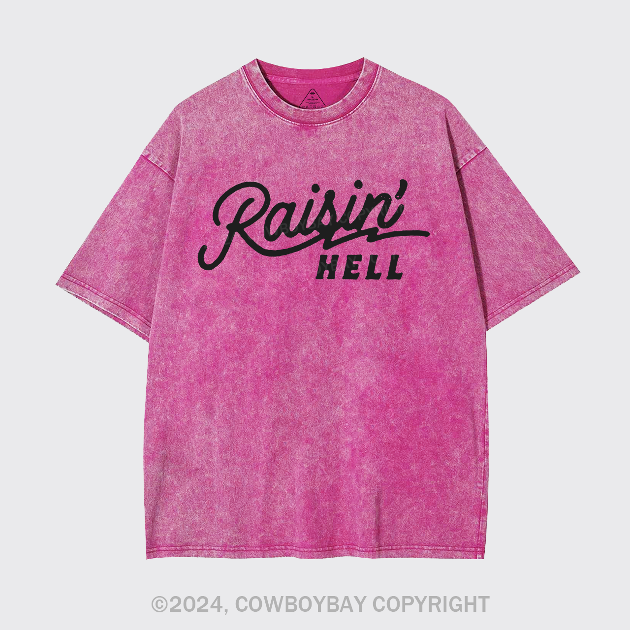 Raisin' Hell Funny & Humorous Garment-dye Tees