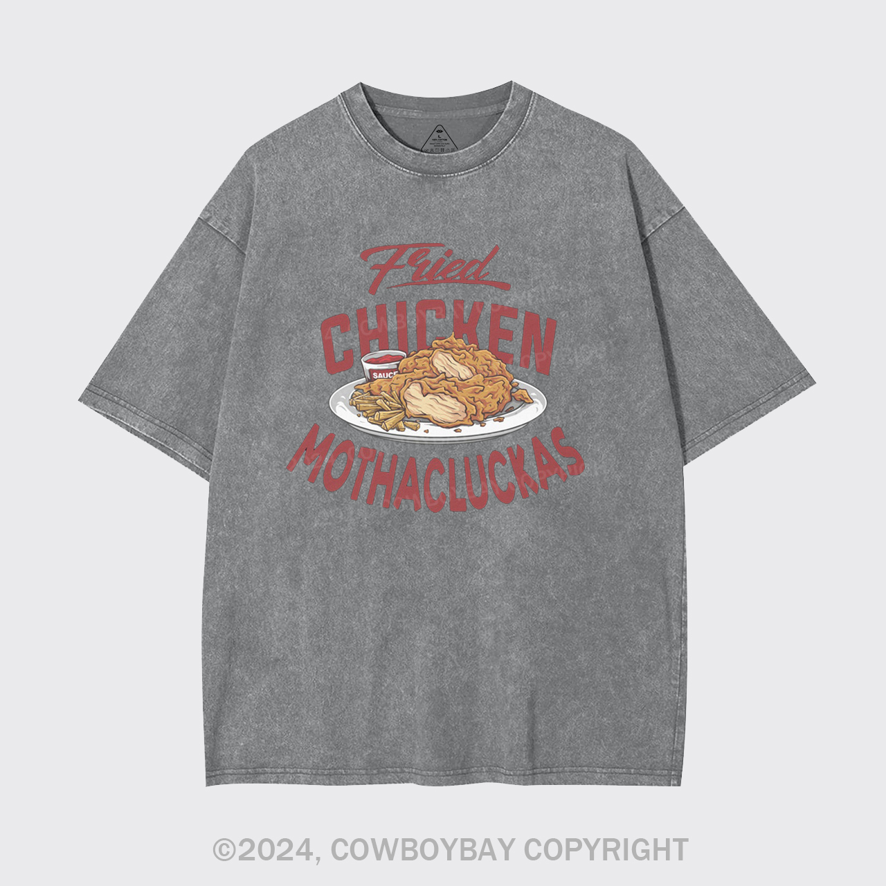 Fried Chicken Garment-dye Tees
