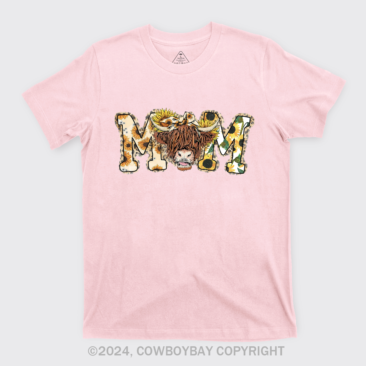 Mom Cow Western T-shirts