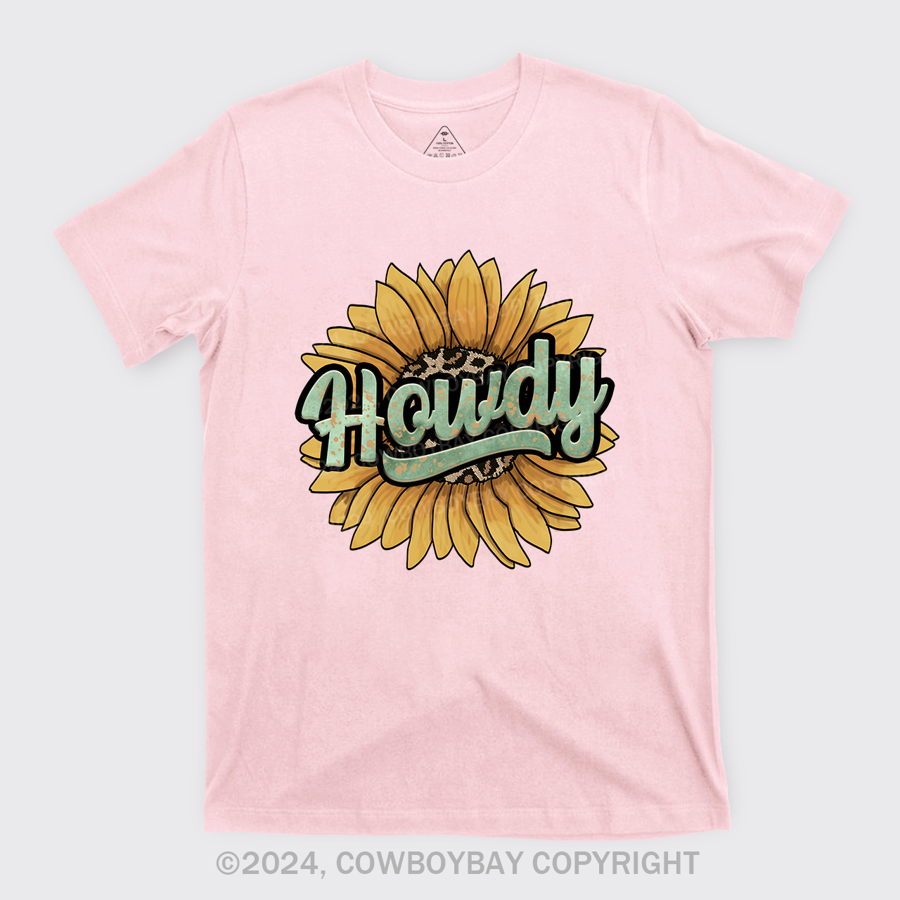 Howdy Sunflower Midwest Tees