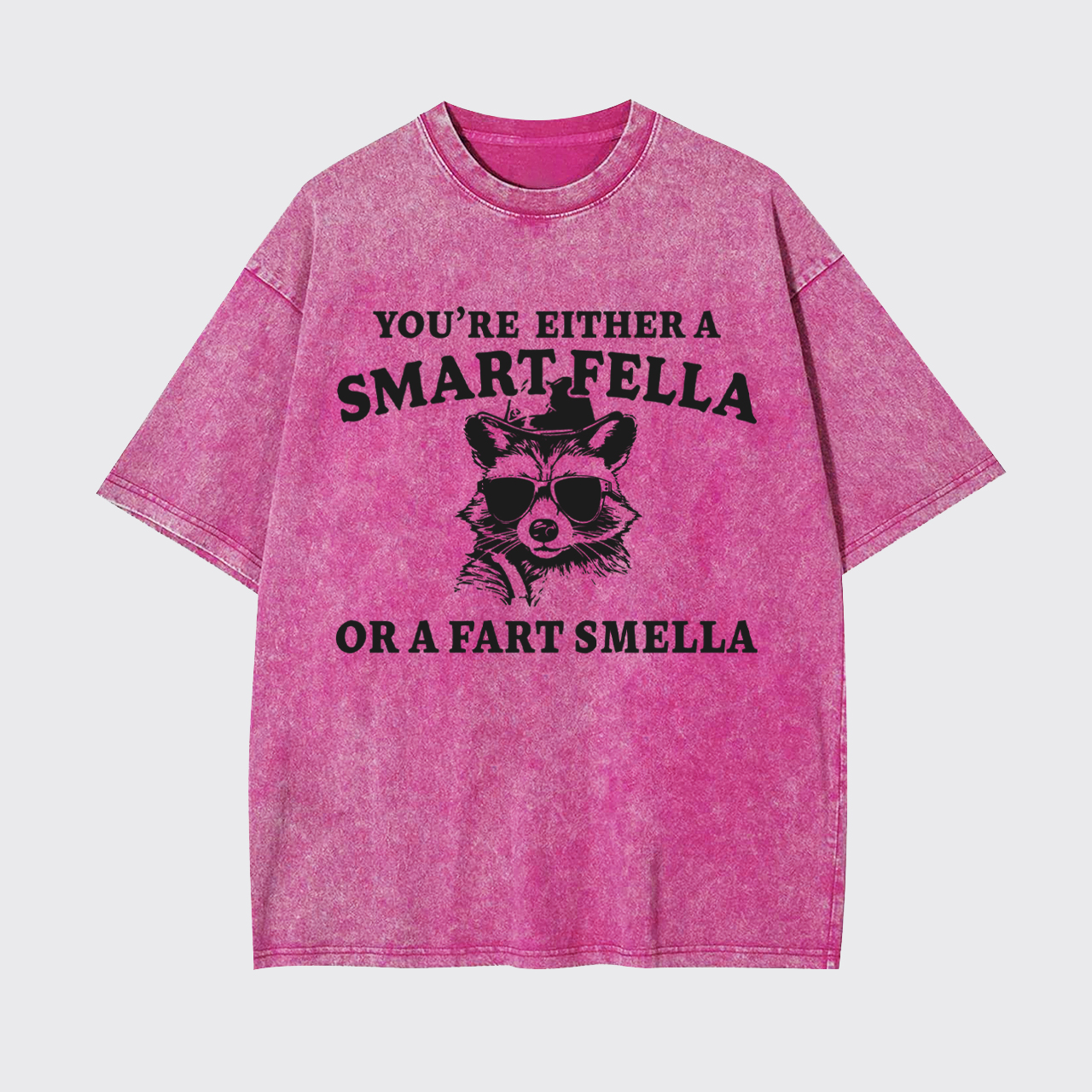 Smart Fella Or Fart Smella Garment-dye Tees