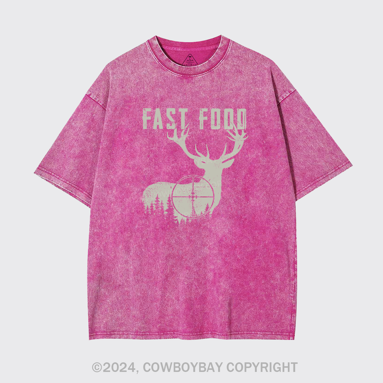 Hunting Fast Food Garment-dye Tees