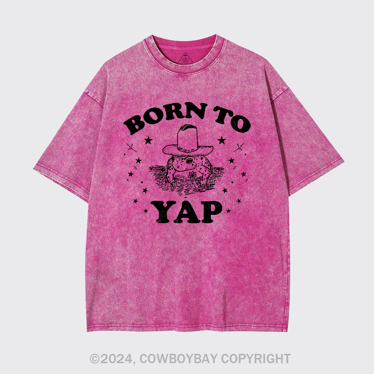 Born To Yap Garment-dye Tees